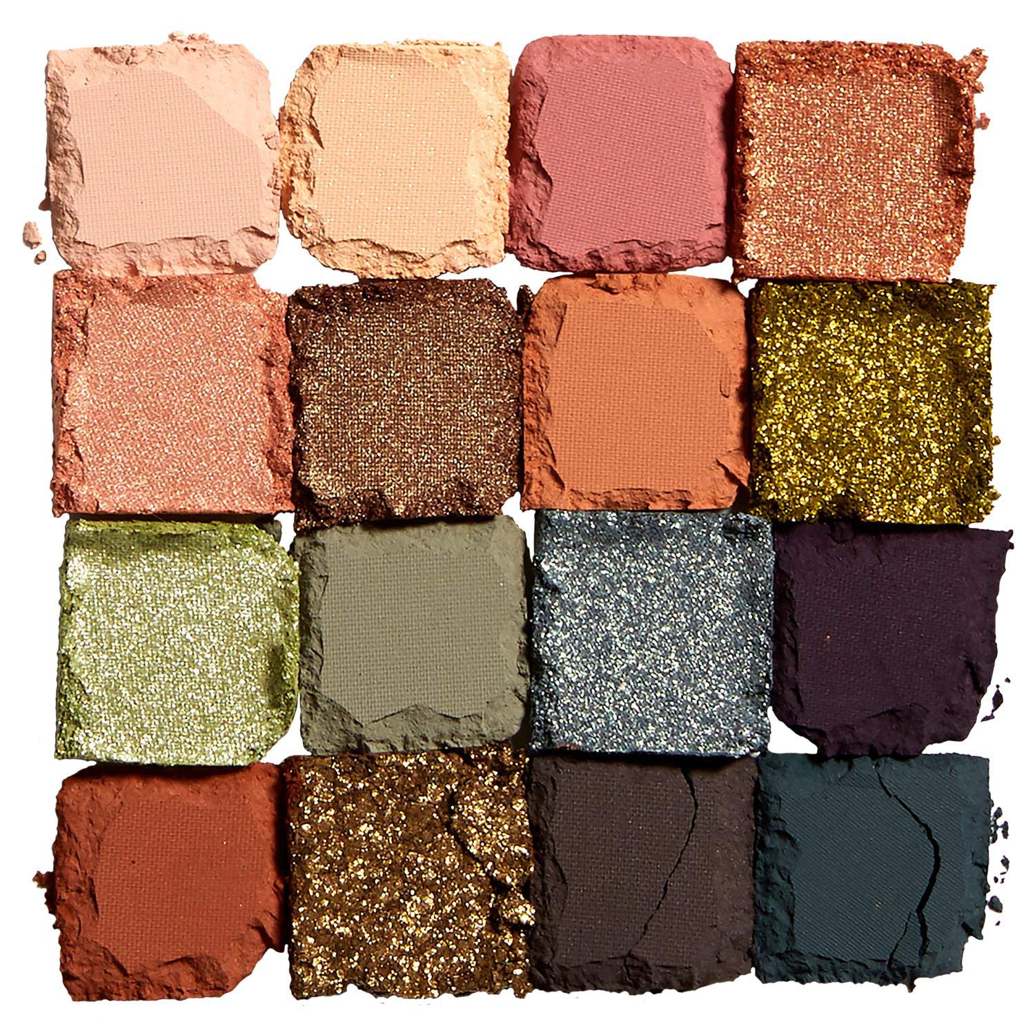 NYX Professional Makeup Ultimate Eye Shadow Palette, Pressed Pigments, Vegan Formula, 16 Shades, Matte, Satin, Metallic, Shade: