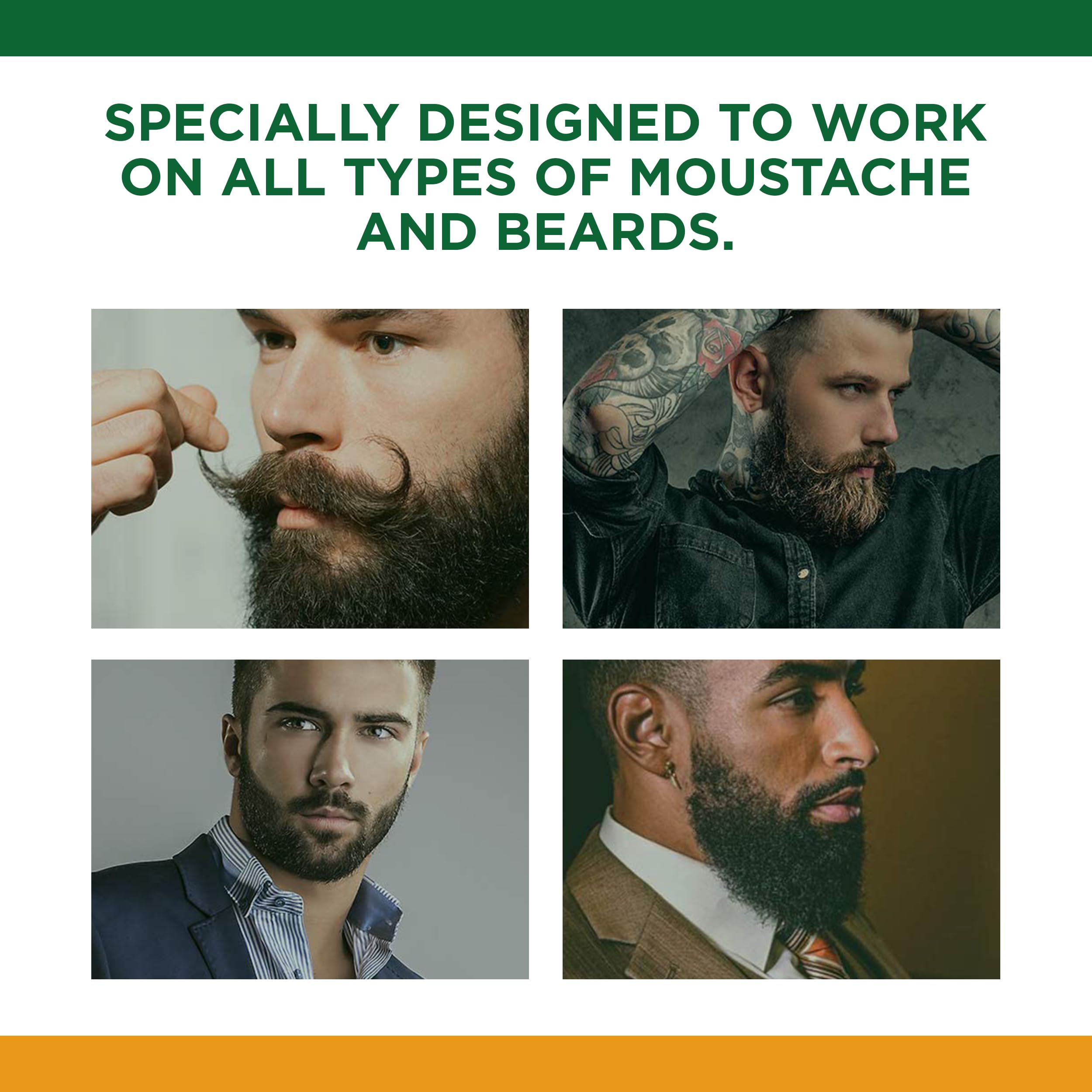 Clubman Moustache Wax - Neutral, 0.5 oz, Wax, Model 070639, Perfect for Styling and Grooming