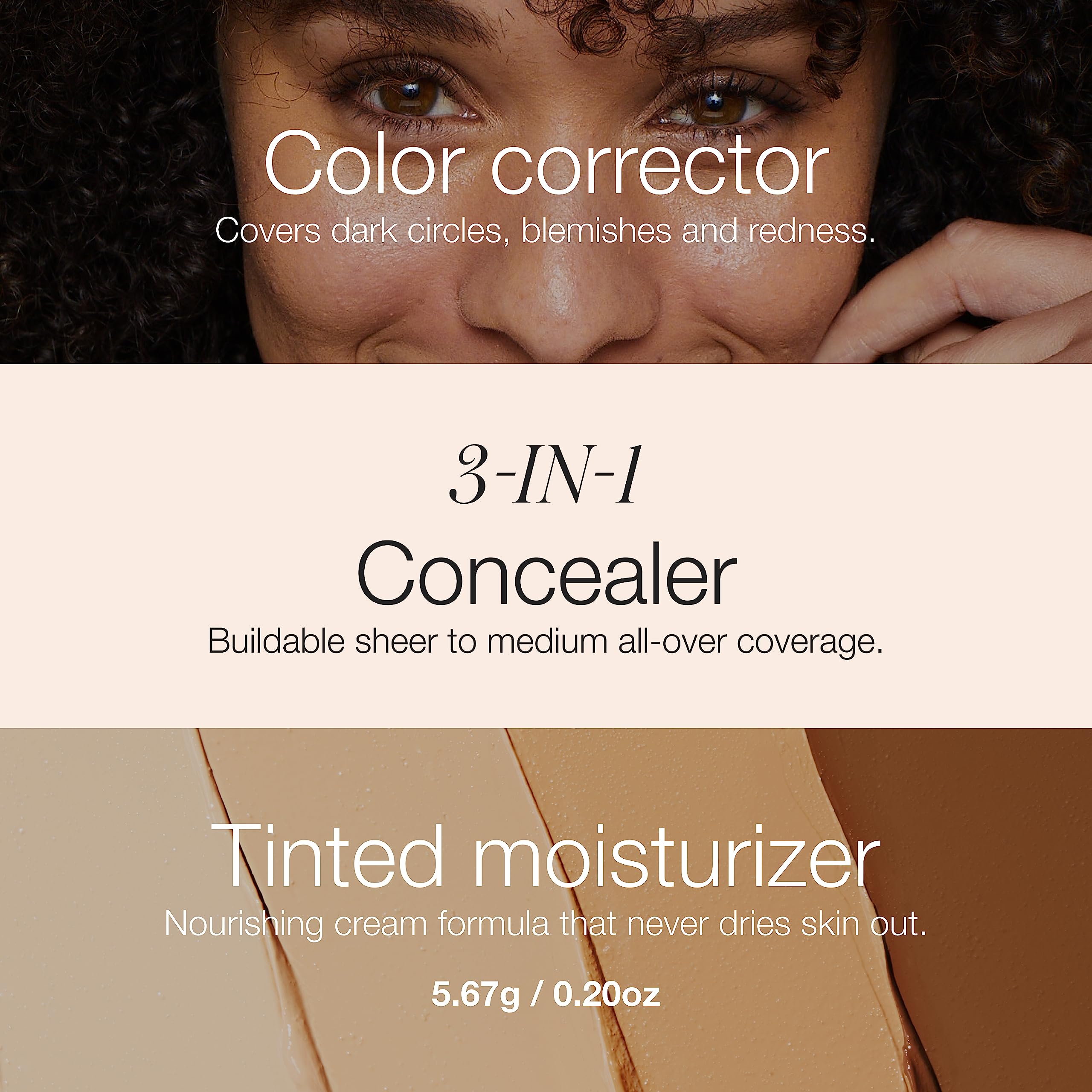 Rms Beauty Un Cover-Up Concealer - Organic Cream Concealer & Foundation, Hydrating Face Makeup For Healthy Looking Skin - No.000