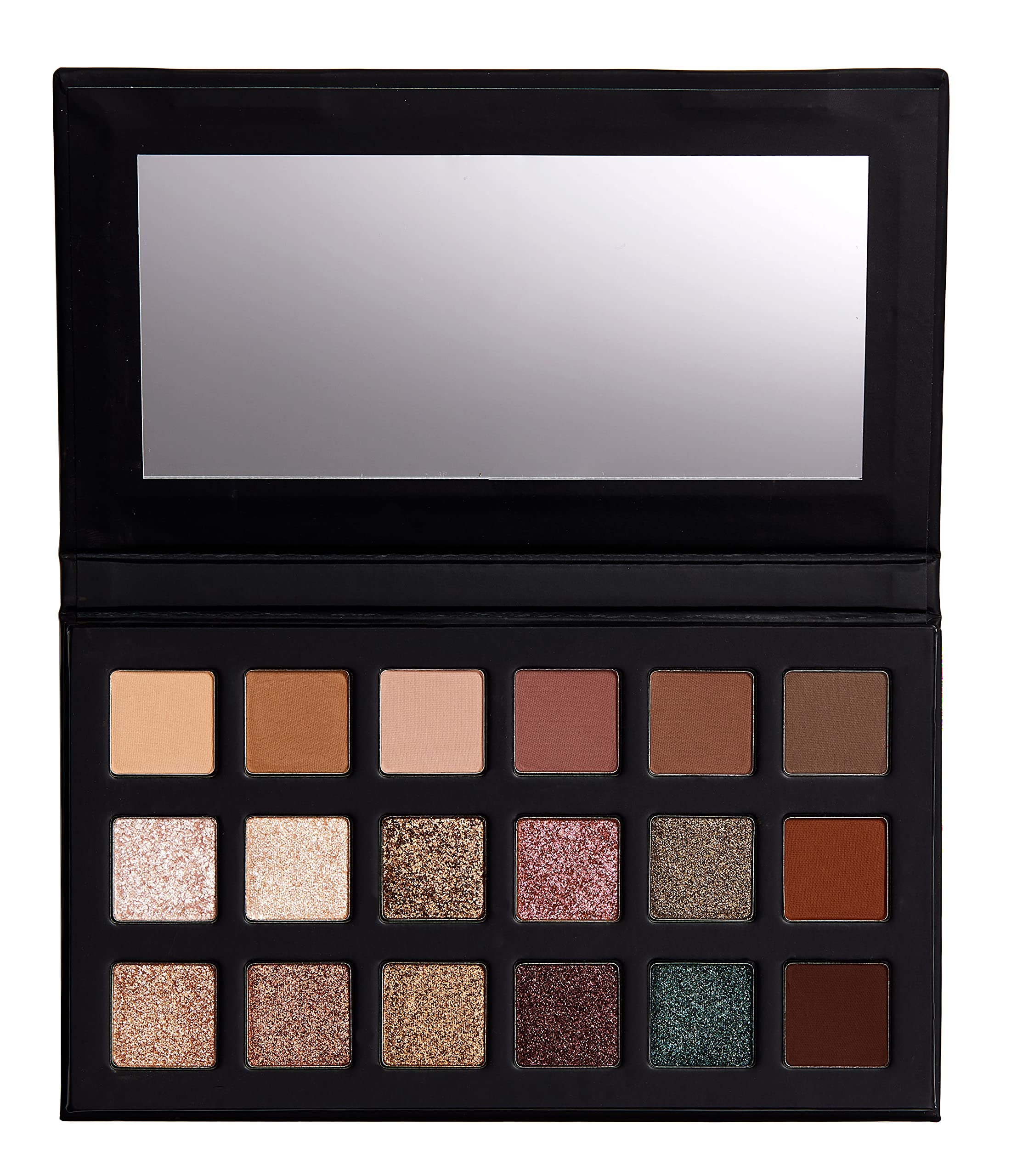 Lorac Pro Eyeshadow Palette, Fairytale Forest | Matte & Shimmer Makeup | Glitter | Mirror Compact | Cruelty Free, Gluten Free, V
