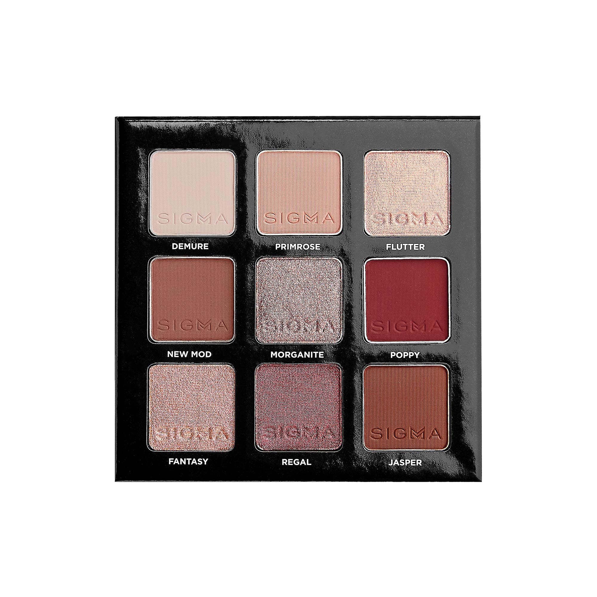 Eyeshadow Palette - Rosy By Sigma For Women - 0.32 Oz Eye Shadow