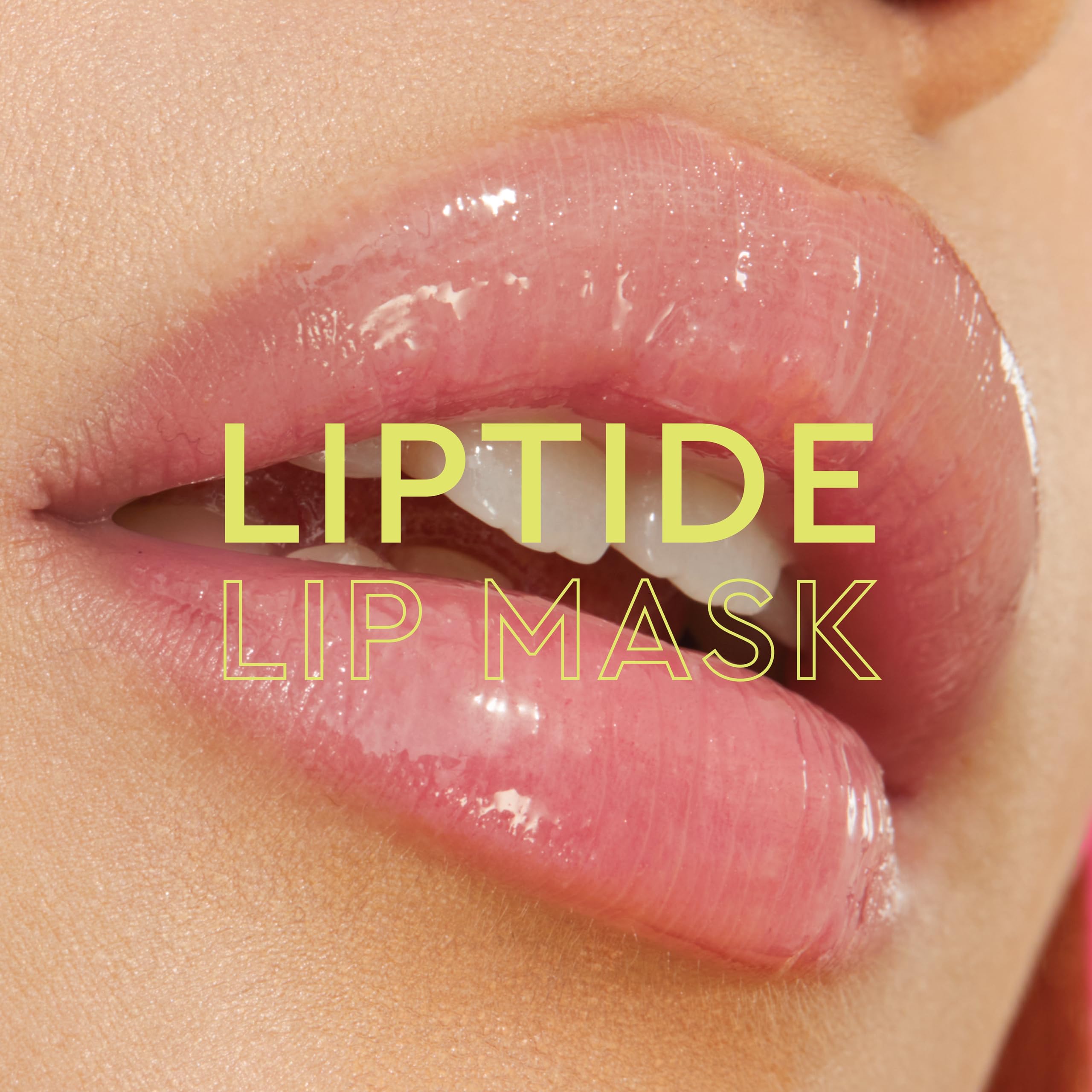 BYOMA Liptide Lip Mask - Lightweight, Overnight Mask - Peptide Lip Treatment with Peptides, Babassu Oil & AHA - Hydrating, Exfol