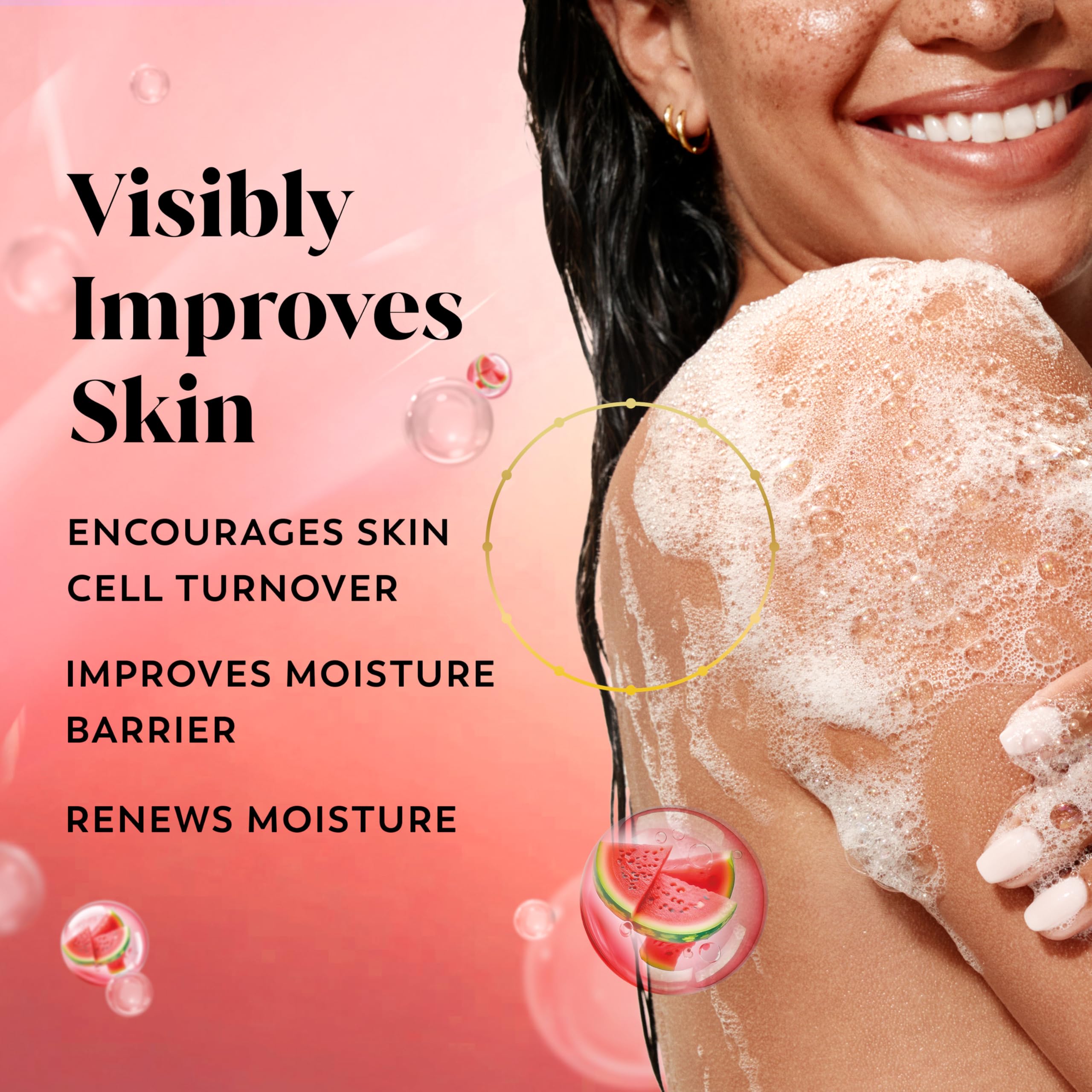 Olay Body Wash for Women, Intensely Hydrating, Pro-Hyaluronic Acid Serum Complex, Renews Moisture, Vitamin B3 Lameller Technolog