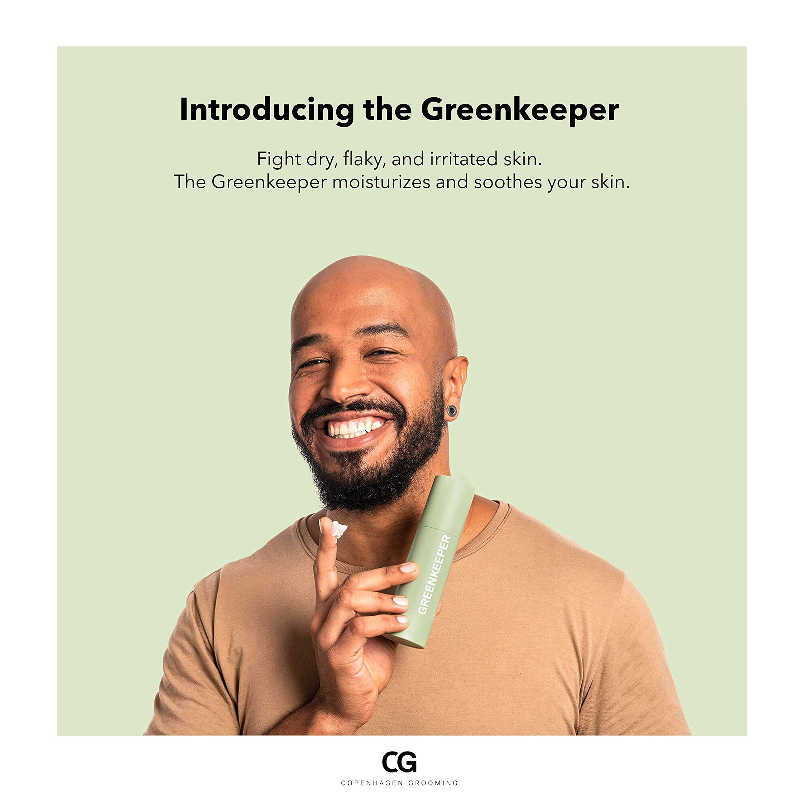 Copenhagen Grooming The Greenkeeper - Fight dry, flaky, and irritated skin. The Greenkeeper moisturizes and soothes your skin. M