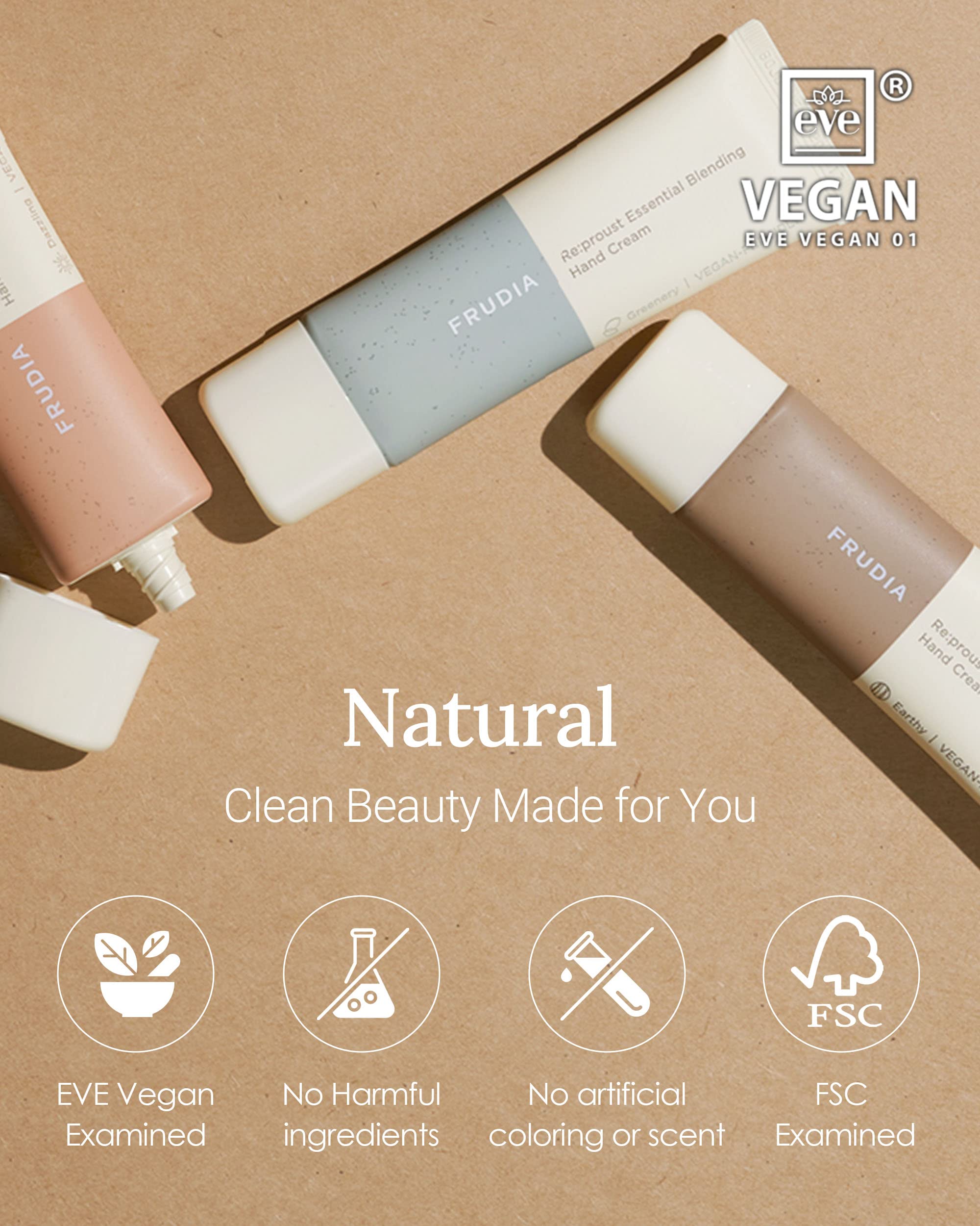 Welcos Frudia Re:Proust Essential Blending Hand Cream Earthy | Korean Skin Care & Beauty Products For Women & Men | Body Skin Ca