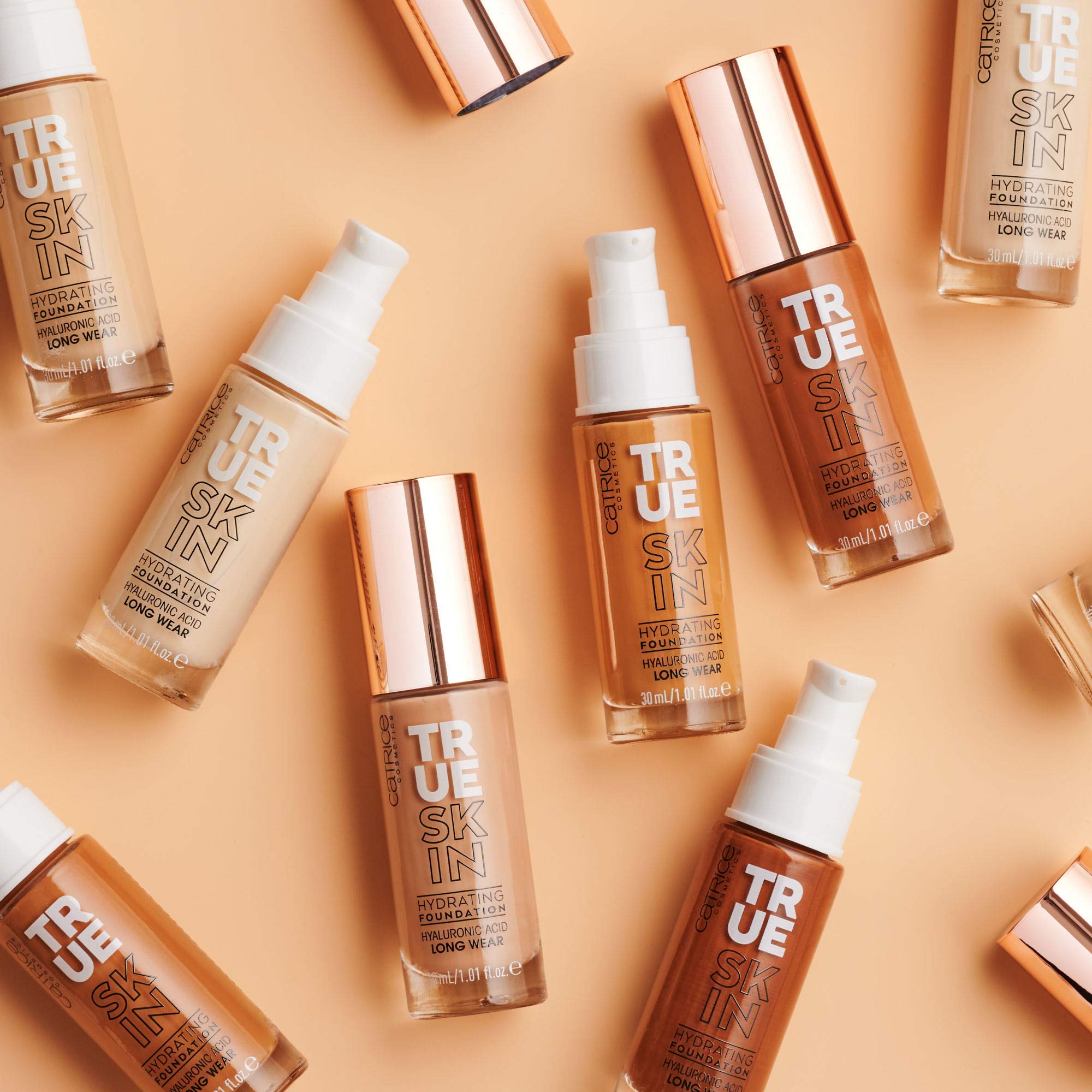 catrice  True Skin Hydrating Foundation (090  cool Espresso)