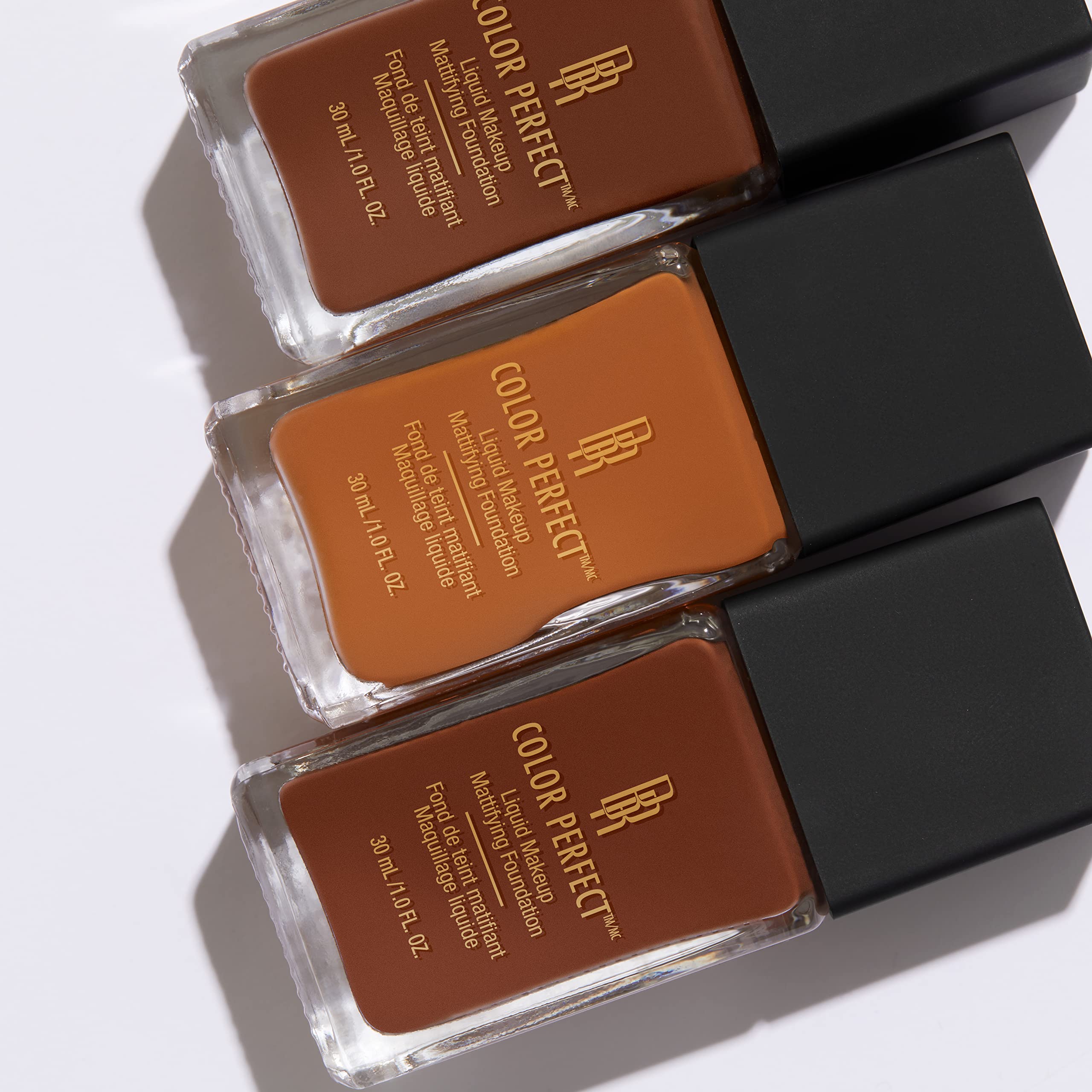 Black Radiance Color Perfect Liquid Full Coverage Foundation Makeup, Praline, 1 Ounce