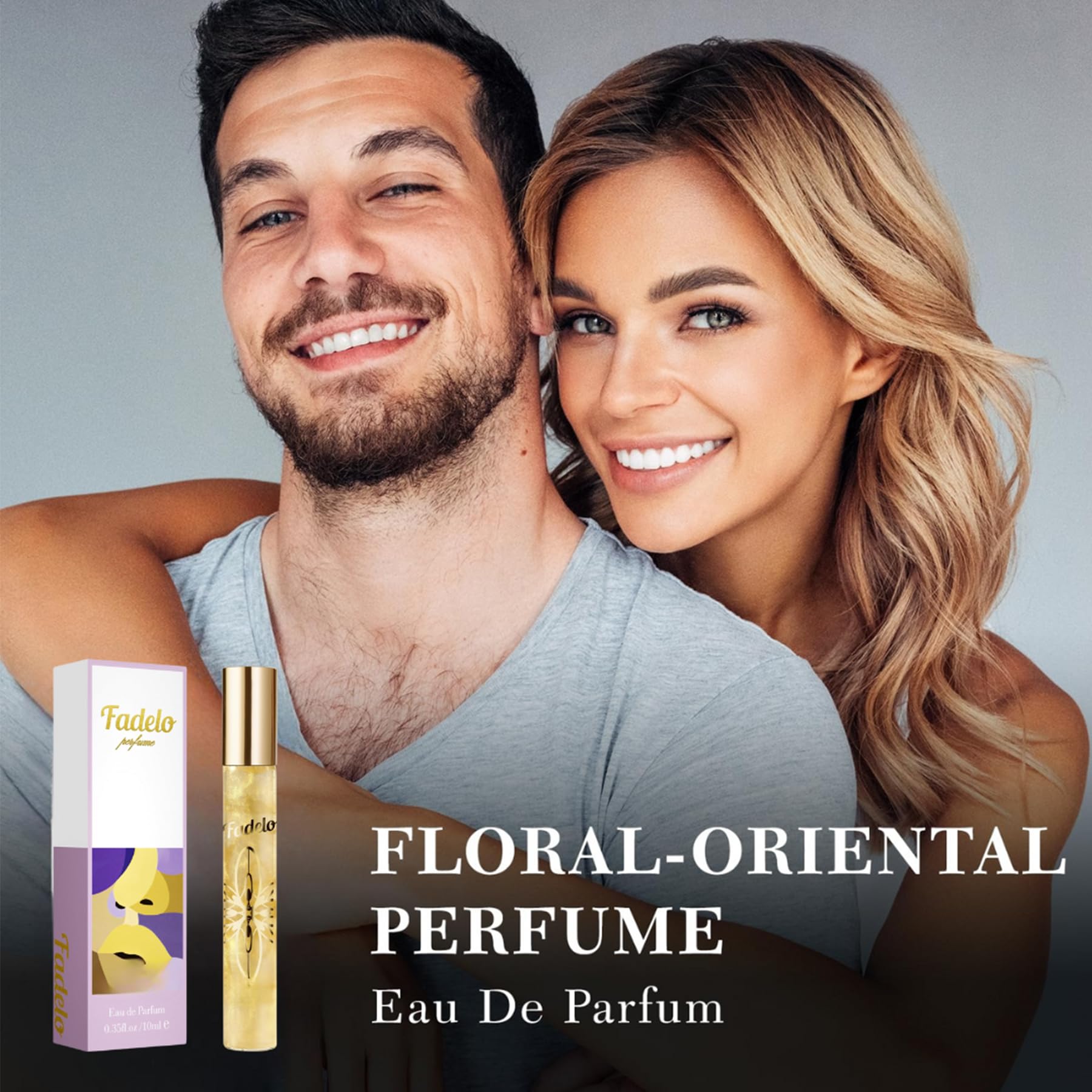 Fadelo Enhanced Scent Perfume For Women Infused With Premium Pheromones - Roll-On Fragrance To Enhance Confidence And Attract Me