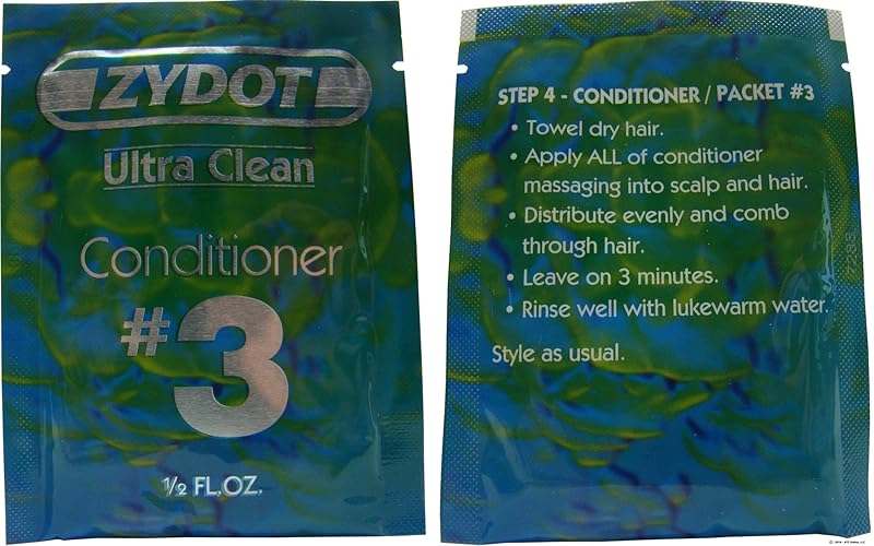 RU CLEAN Zydot Ultra Clean Detox Shampoo Kit, 1 Fl Oz - Instant Cleansing & Toxin Removal for Hair Follicles, Model RUC-UC-P3