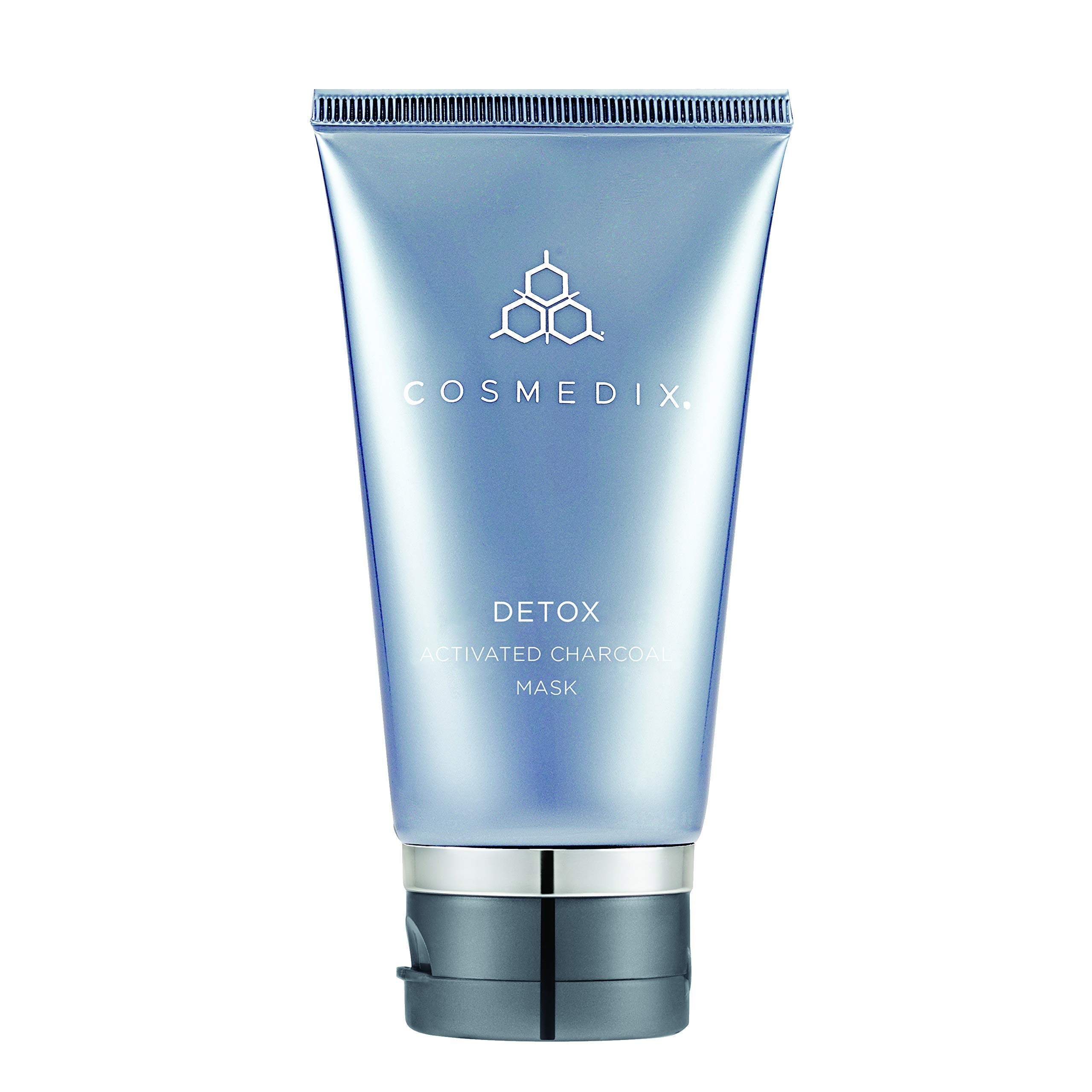 COSMEDIX Detox Activated Charcoal Mask, Helps Draw Out Oil & Dirt, Helps Smooth Skin's Texture, Charcoal & Kaolin Clay, Cruelty 