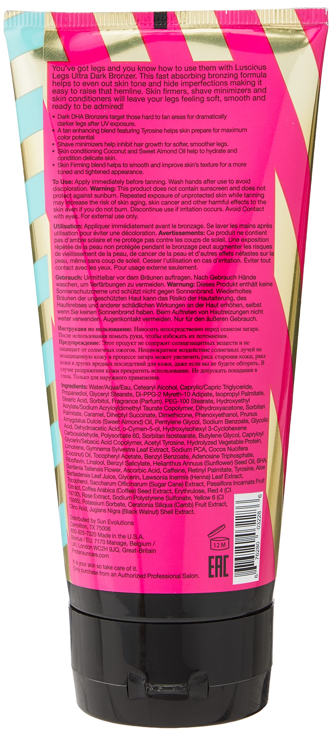 Pro Tan Luscious Legs, 177 Ml