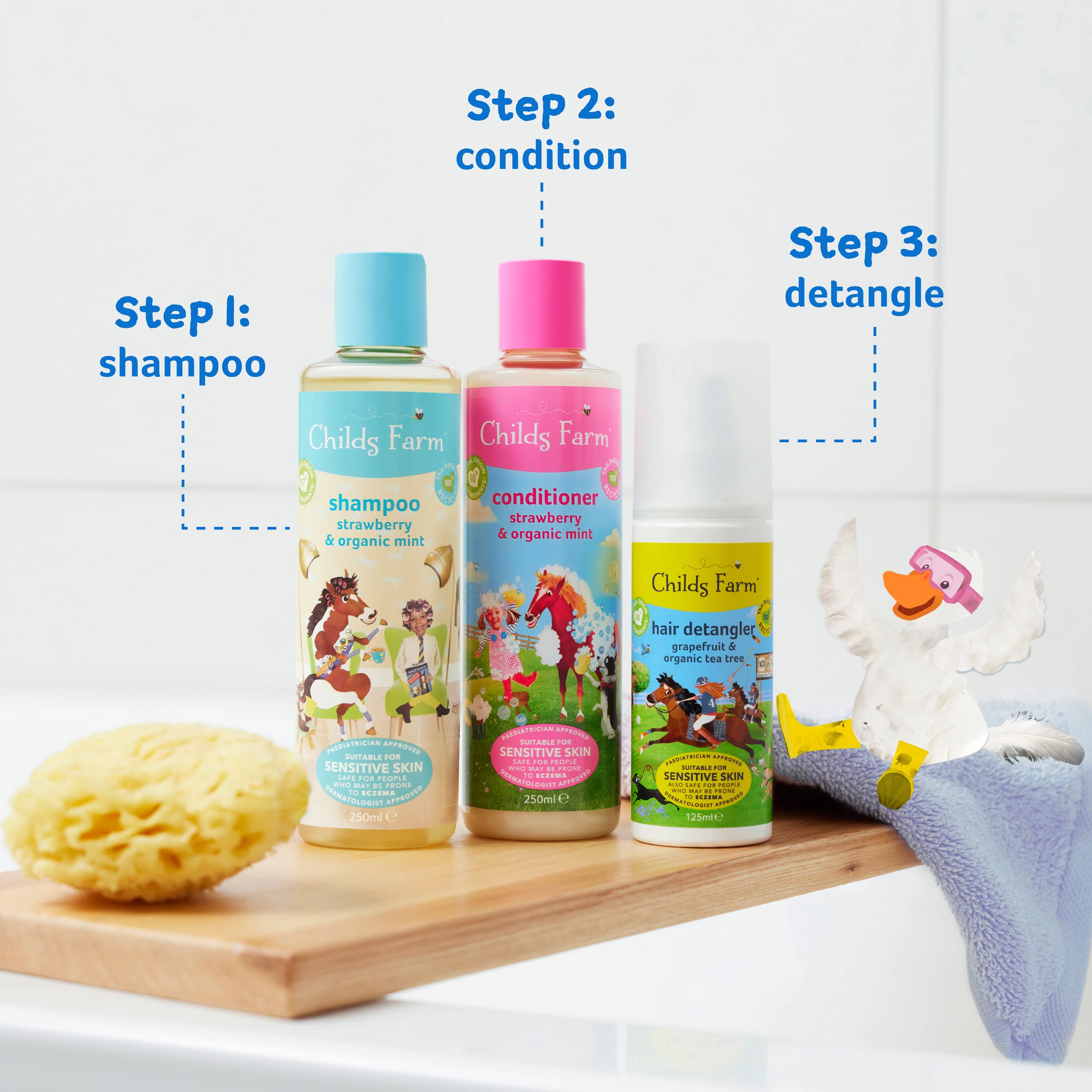 Childs Farm Tame That Mane Conditioner For Unruly Hair 250Ml