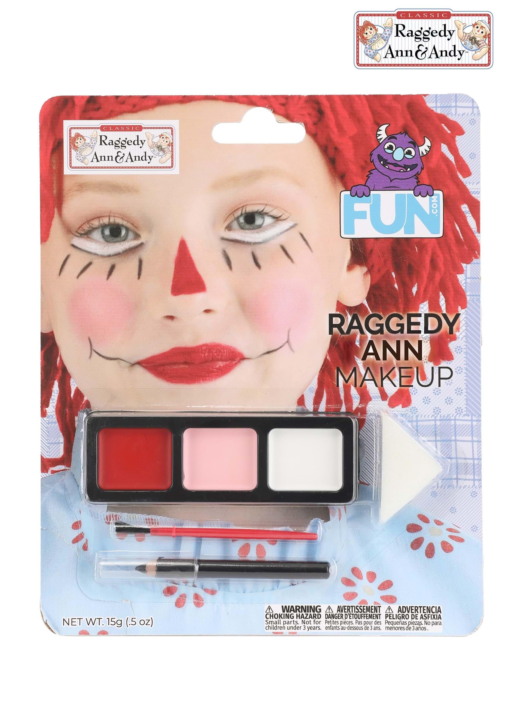 Raggedy Ann Makeup Set Standard
