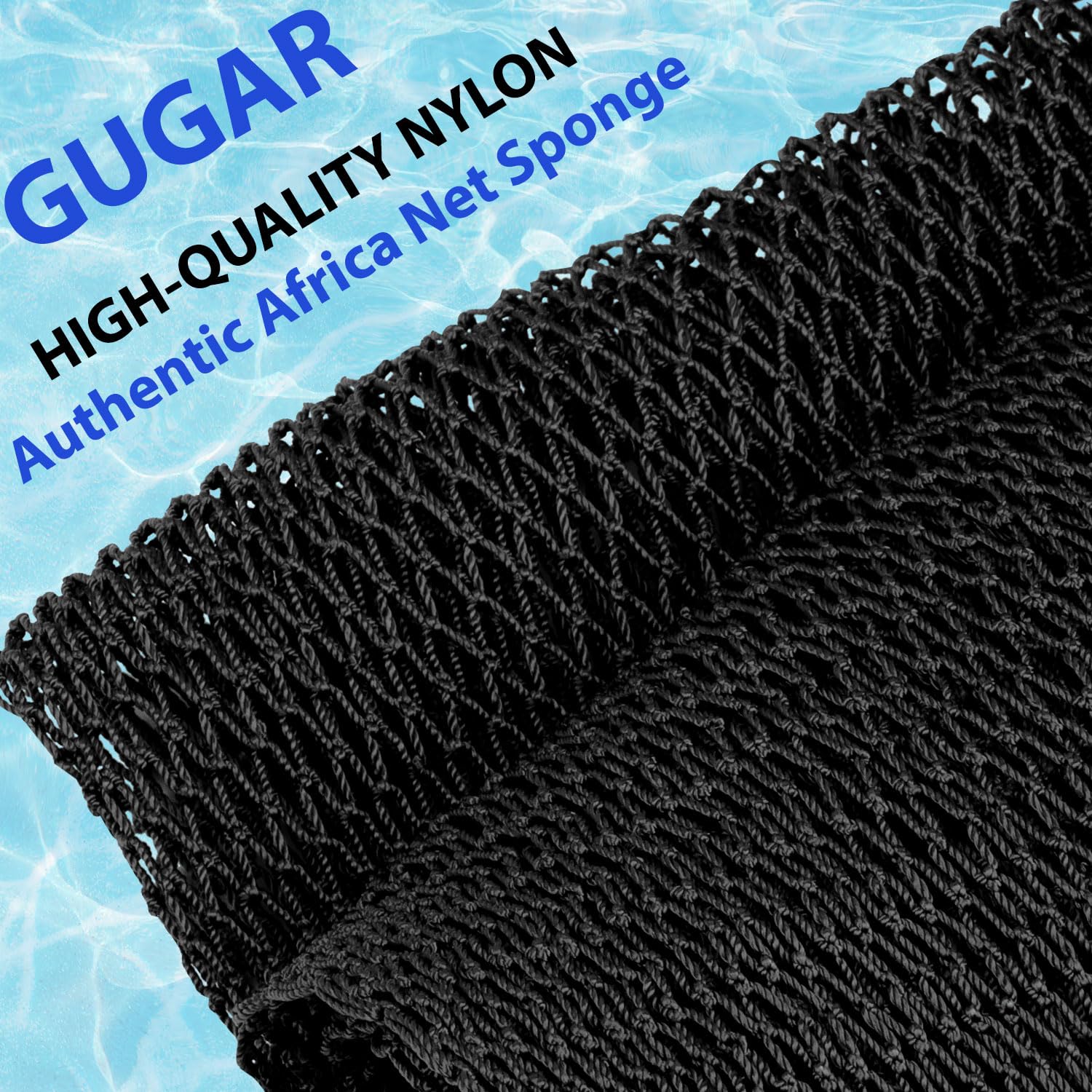 African Net Sponge Authentic African Exfoliating Net Real African Bath Sponge Body Scrub Net Long Rag Net Shower Scrubber