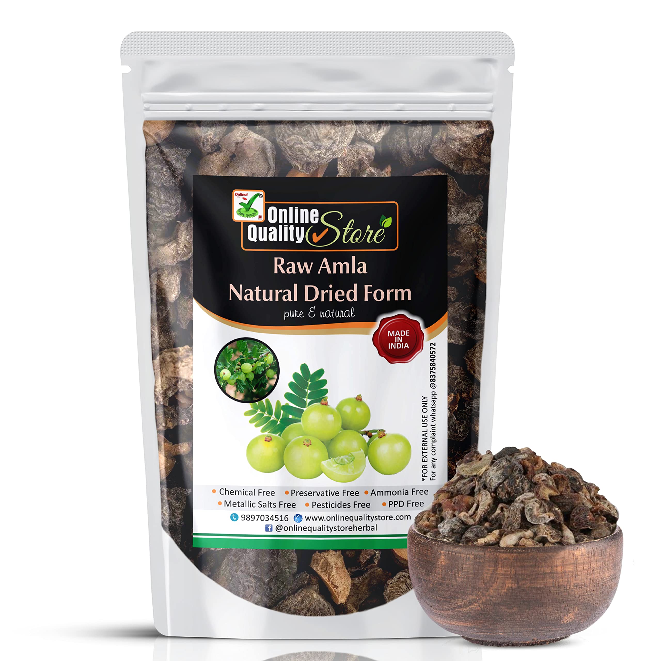 Online Quality Store Raw Amla For Hair |Indian Gooseberry |Dried Amla For Hair |Dried Amla For Hair Growth Organic |Gooseberry F