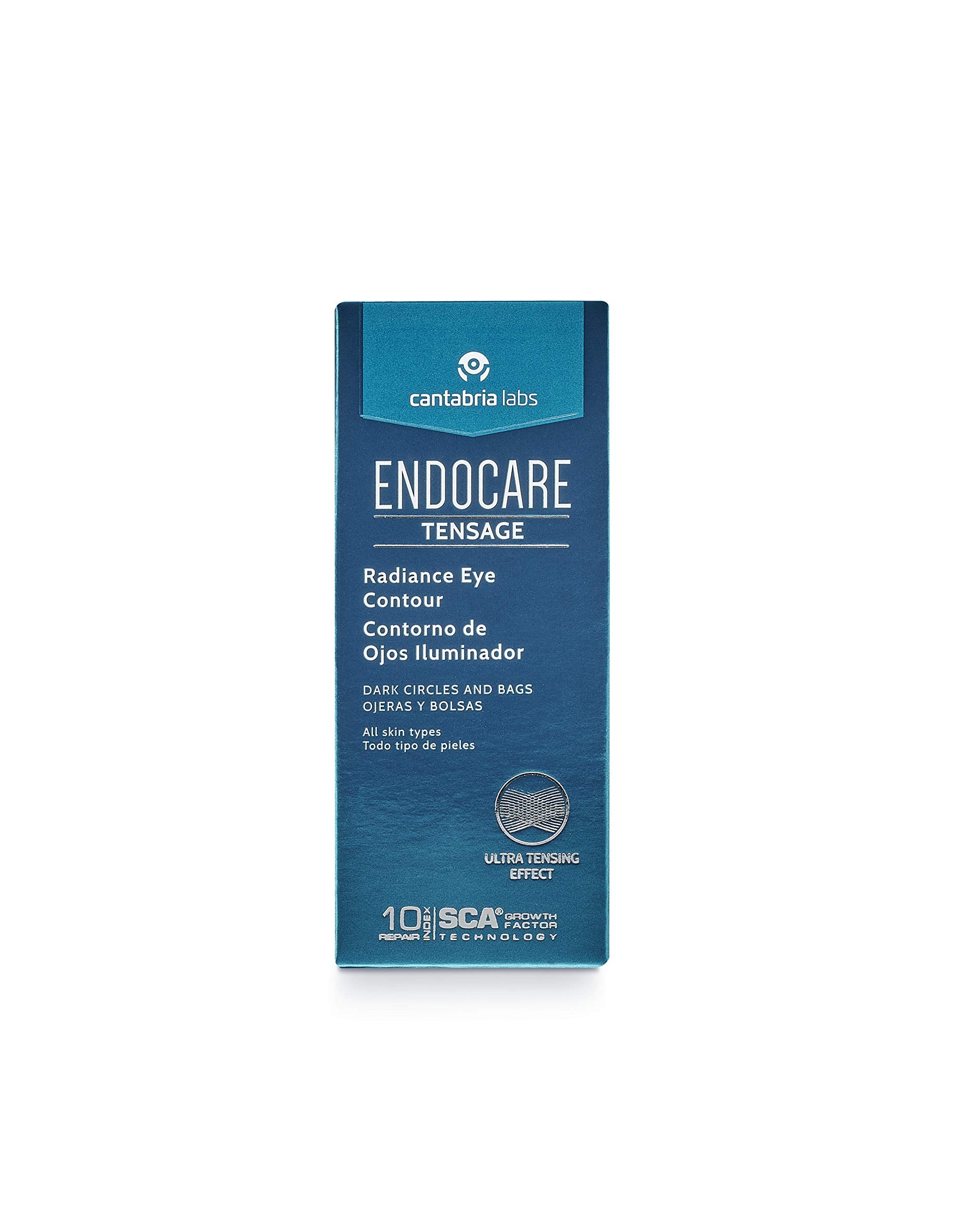 Endocare Tensage Eye Contour Radiance 15Ml - Peptide Anti-Aging Moisturizer For All Skin Types