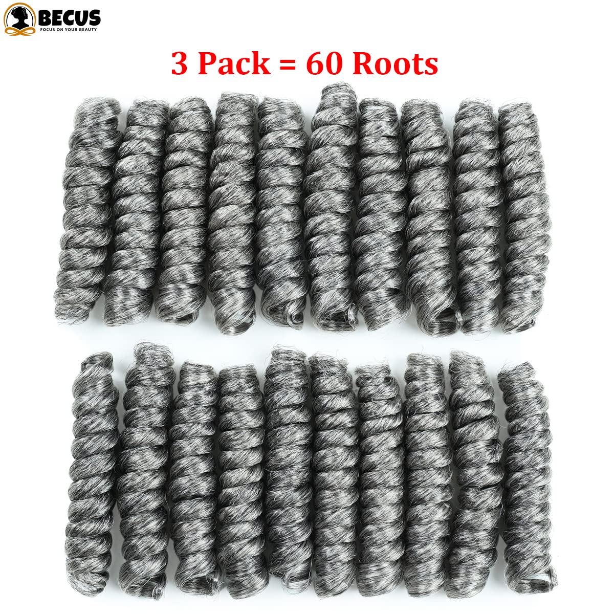 Becus 3 Packs Black Short Saniya Curl Crochet Hair For Black Women Bouncy Crochet Braids Synthetic Braiding Hair Extensions Curl