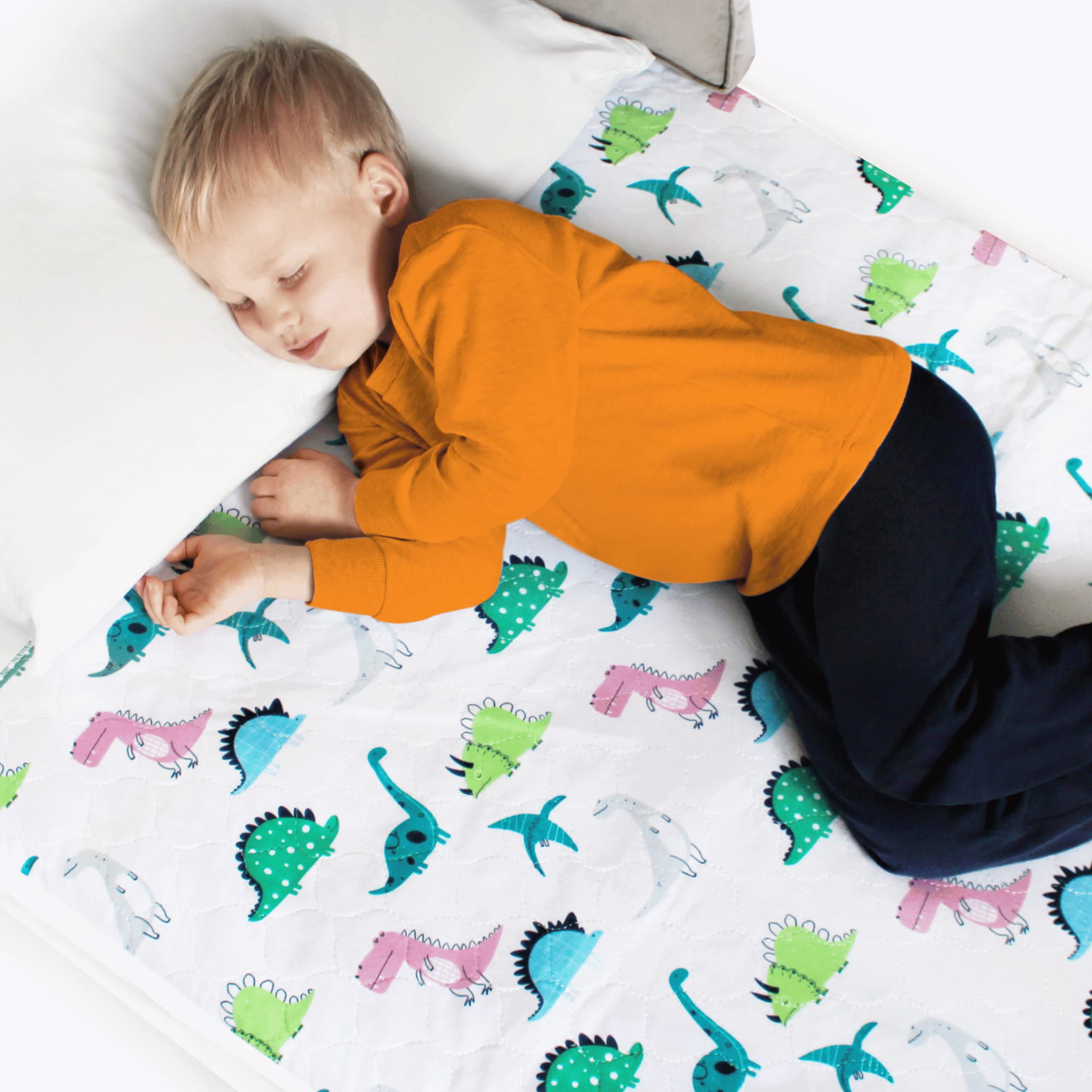 Hygge Sheets Potty Training Pads - 100 Waterproof - Bed Wetting Pads For Twin And Toddler Beds - Reusable, Non Slip And Easy To