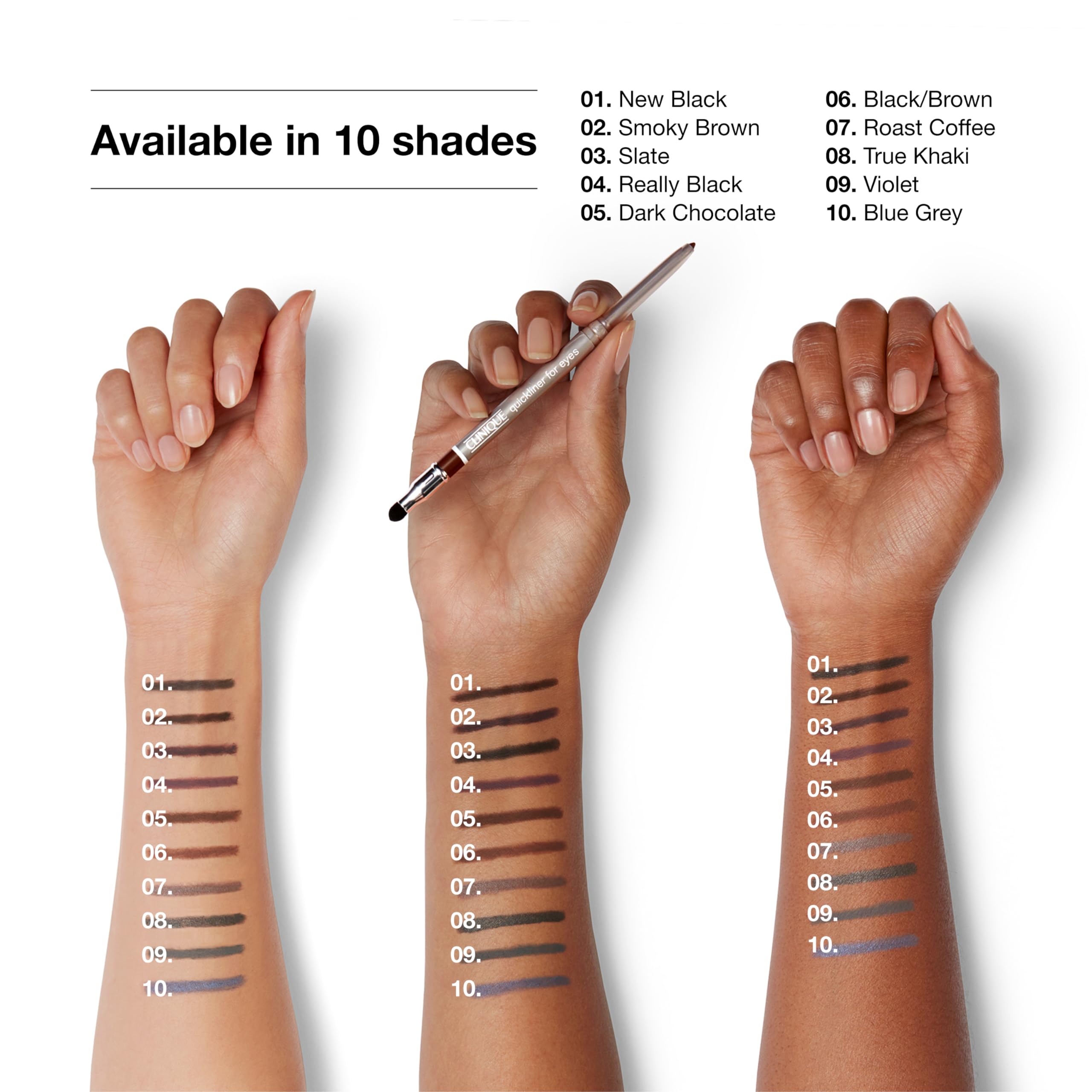 Clinique Quickliner For Eyes, New Black