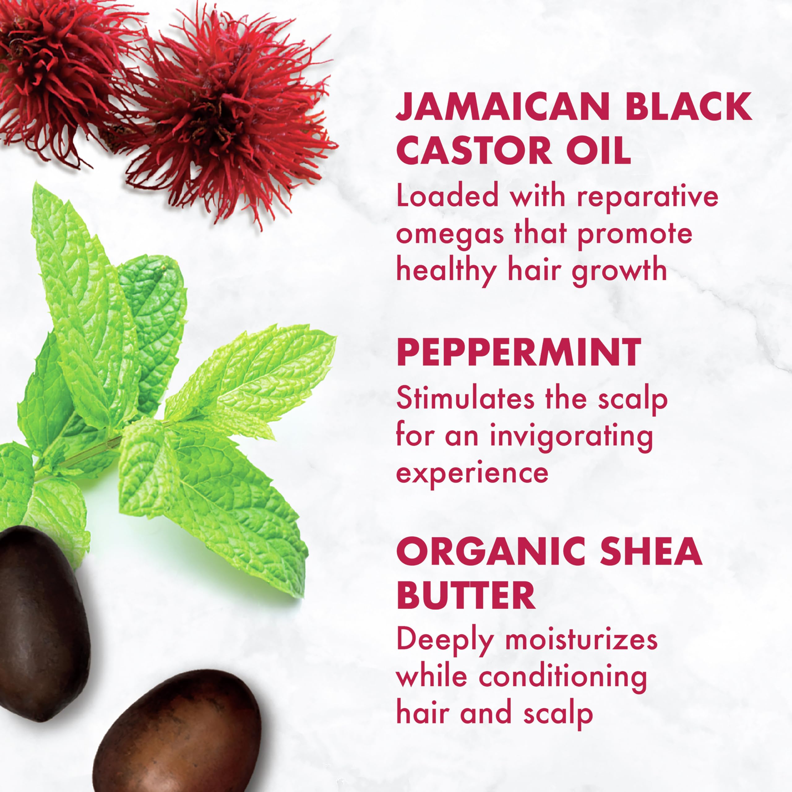Sheamoisture 100% Pure Jamaican Black Castor Oil Leave In Conditioner For Damaged Hair And To Soften Detangle Hair 11.5Oz