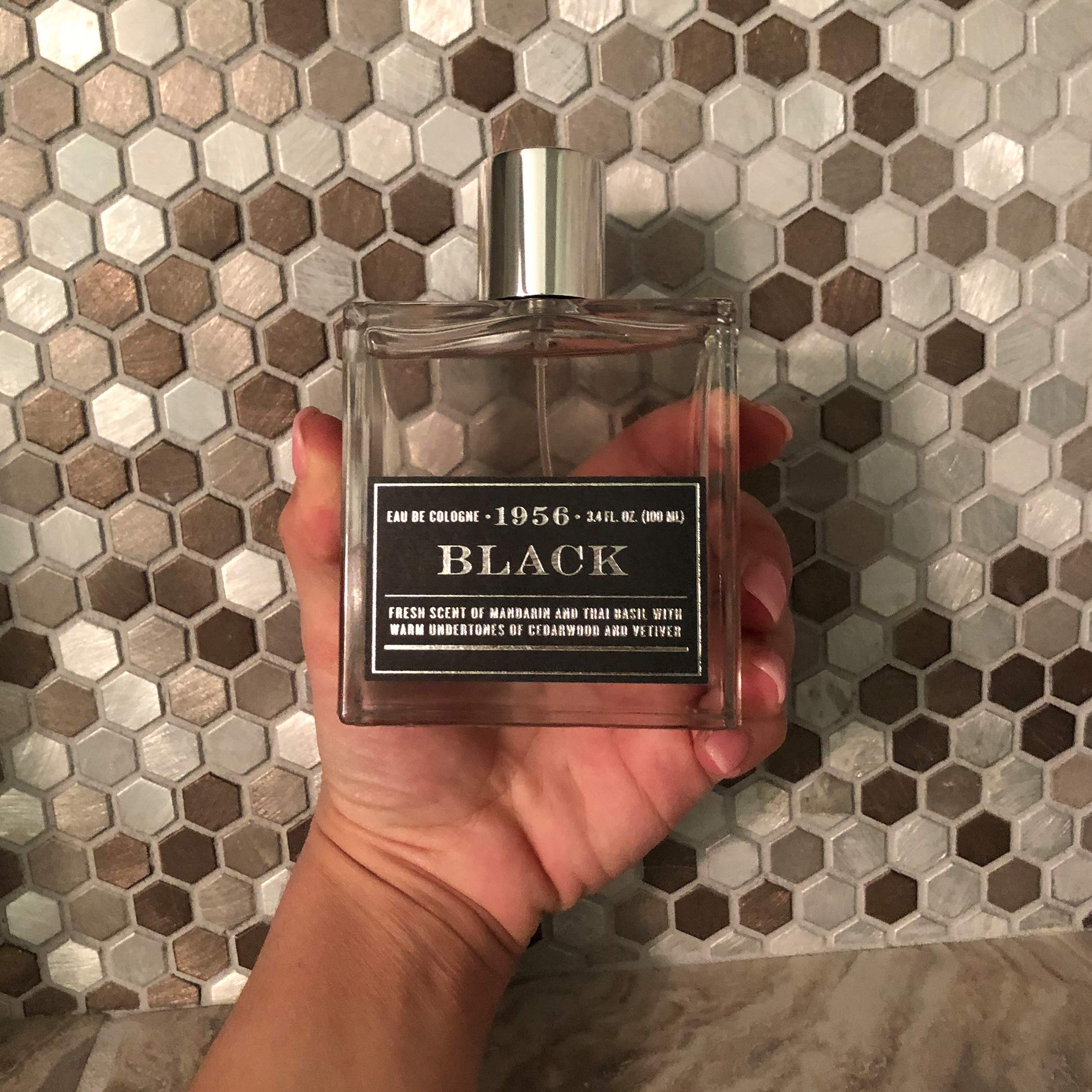 Tru Fragrance & Beauty Men's Cologne Spray - 3.4 oz Black, 1956 Collection