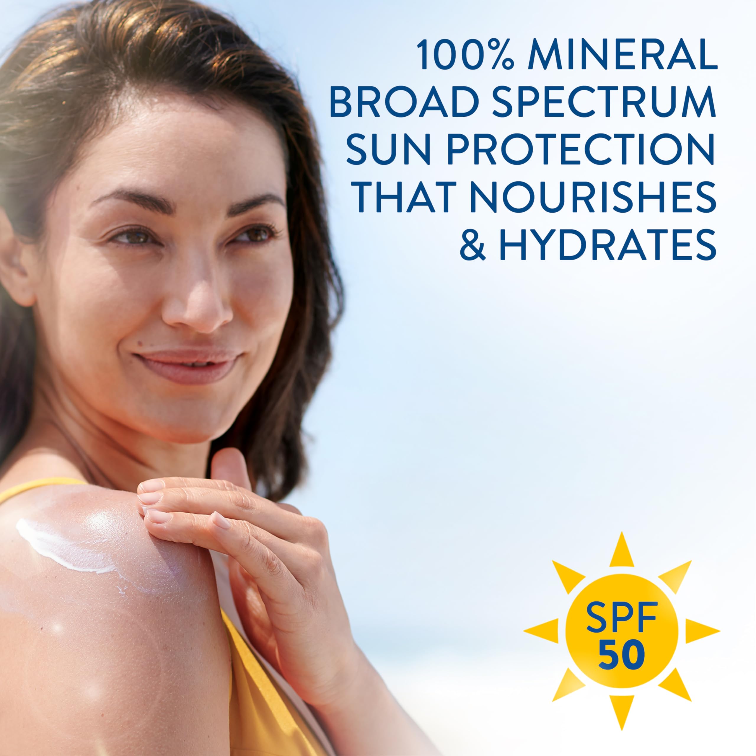 Cetaphil Sheer Mineral Sunscreen Lotion For Face & Body, 3 Fl Oz, 100% Mineral Sunscreen: Zinc Oxide & Titanium Dioxide, Broad S