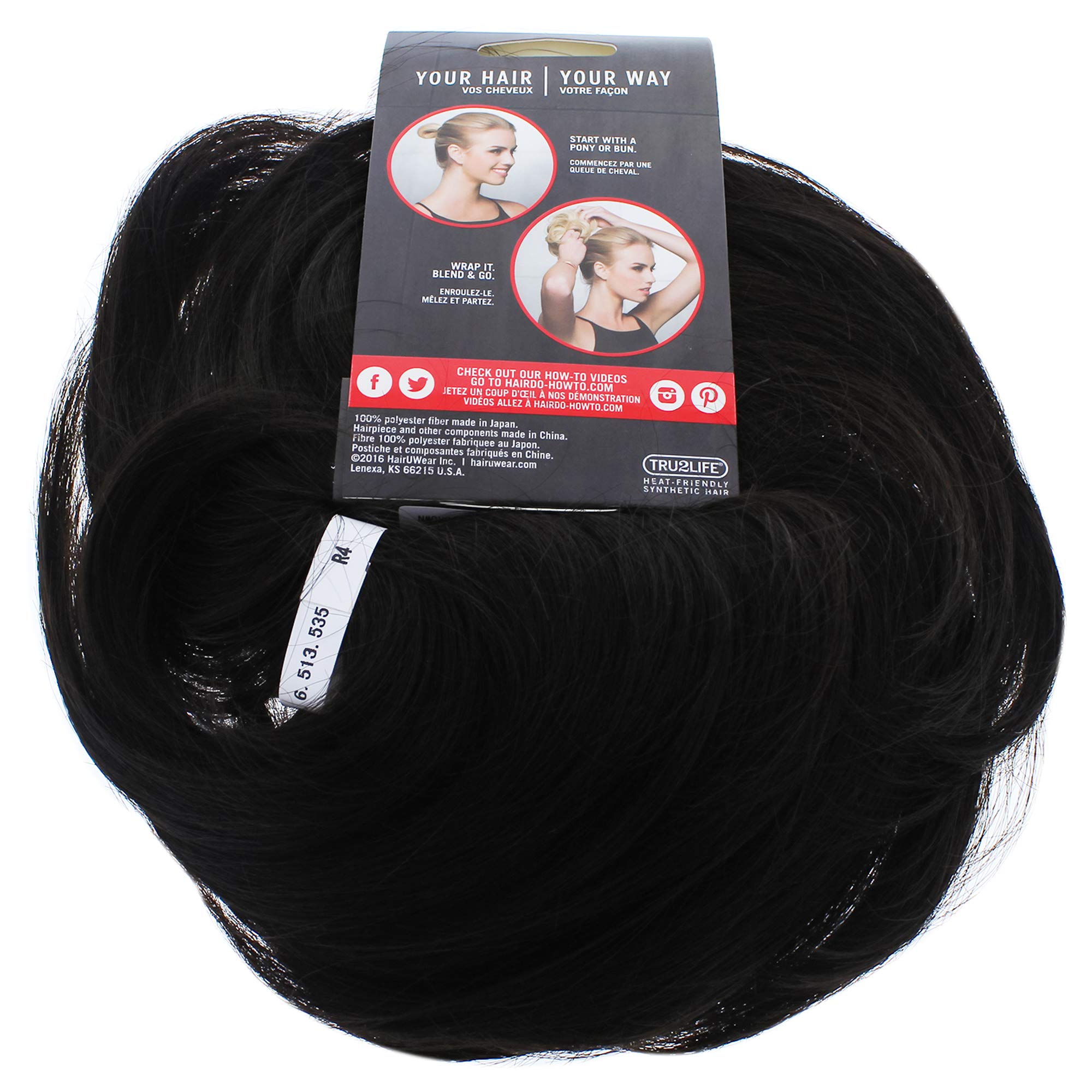 Hairdo Style-A-Do And Mini-Do Duo Pack, R4 Midnight Brown