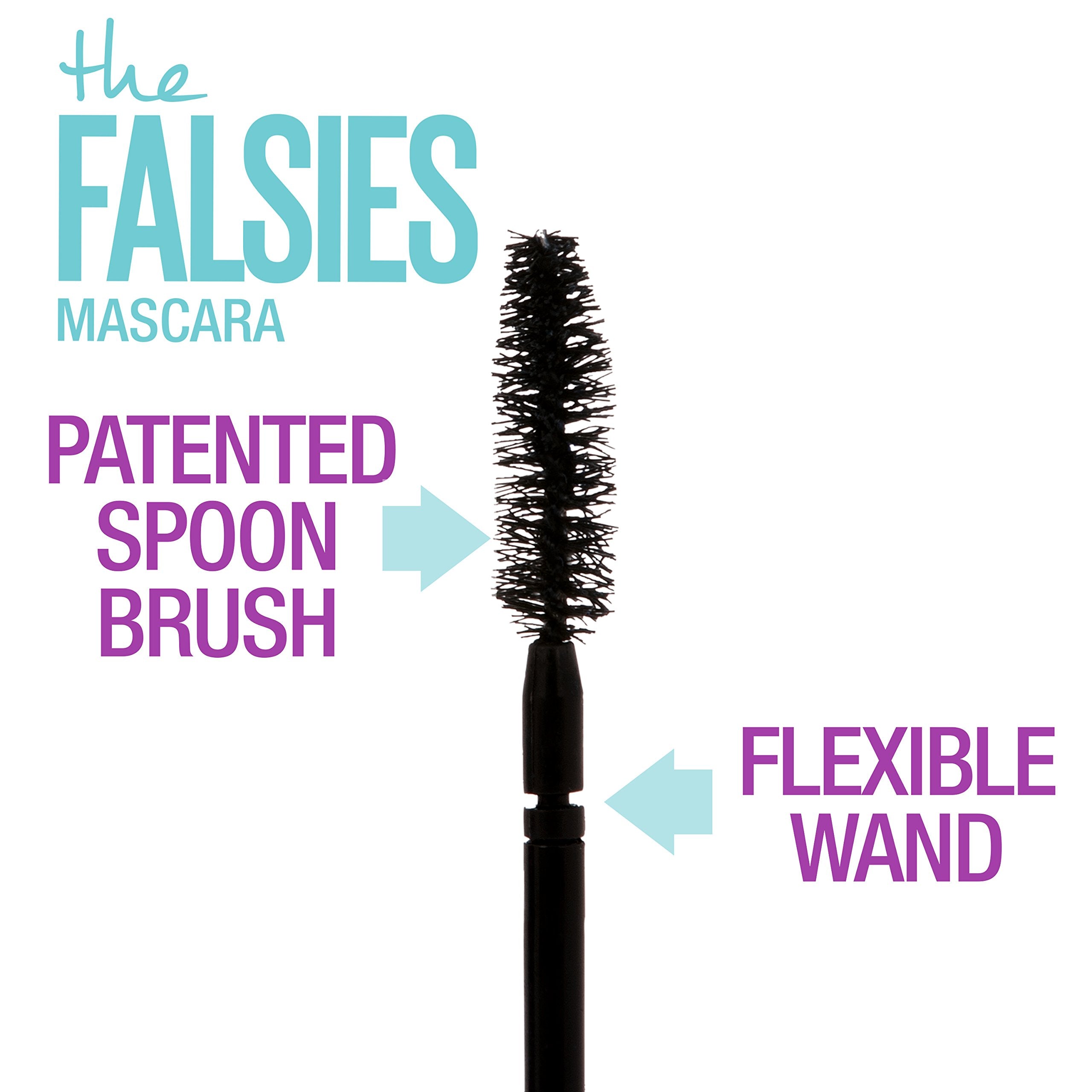 Maybelline New York Makeup Volum' Express The Falsies Waterproof Mascara, Brownish Black, 0.25 Fl. Oz.