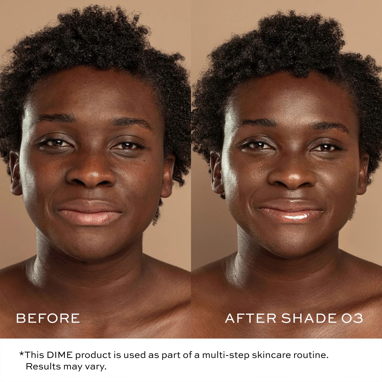 Dime Beauty Tinted Glow Wonderscreen Spf 30, Mineral Sunscreen For Face With 19% Zinc Oxide, Tinted Moisturizer With Spf, 50 G (