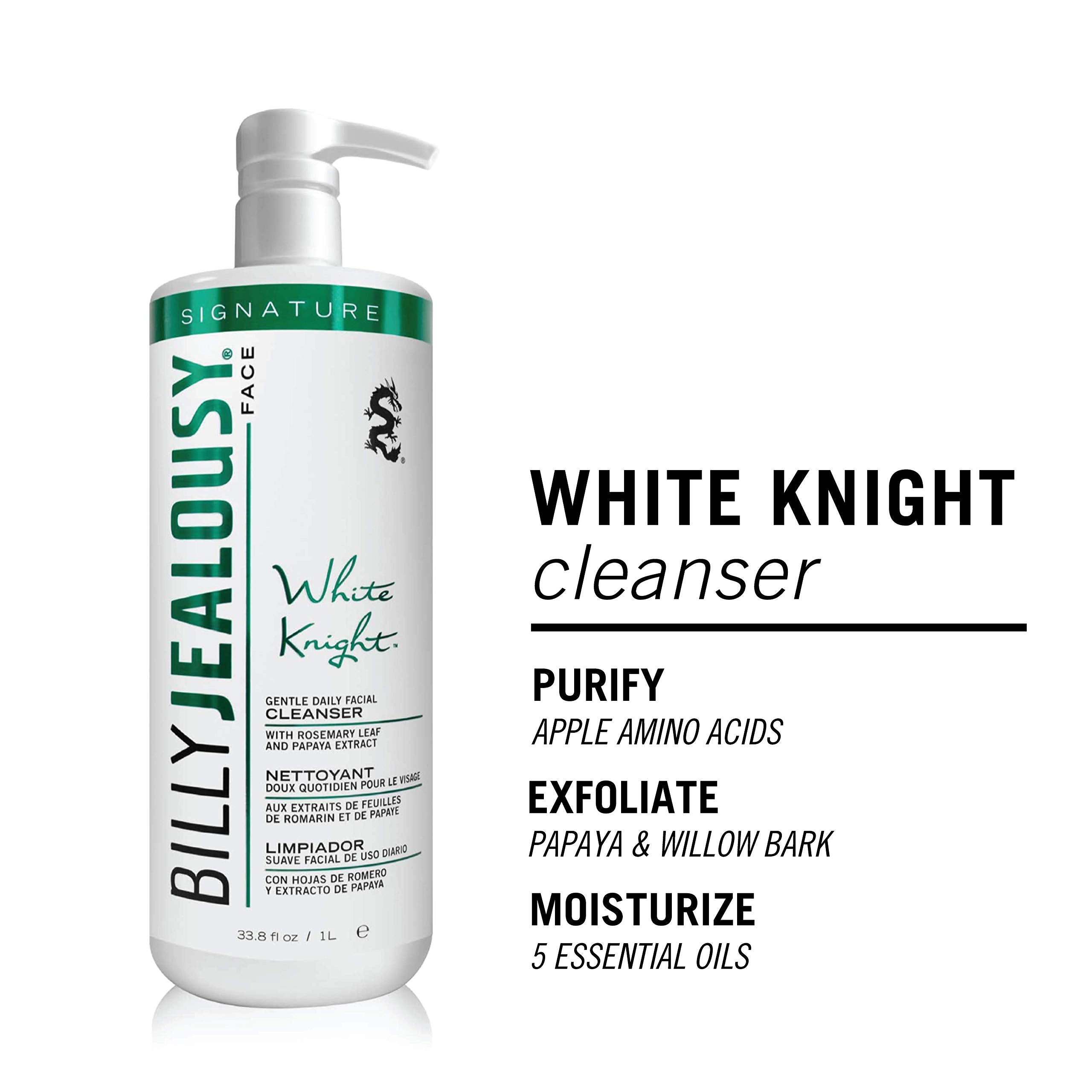 Billy Jealousy White Knight Gentle Daily Facial Cleanser, 8 Fl Oz