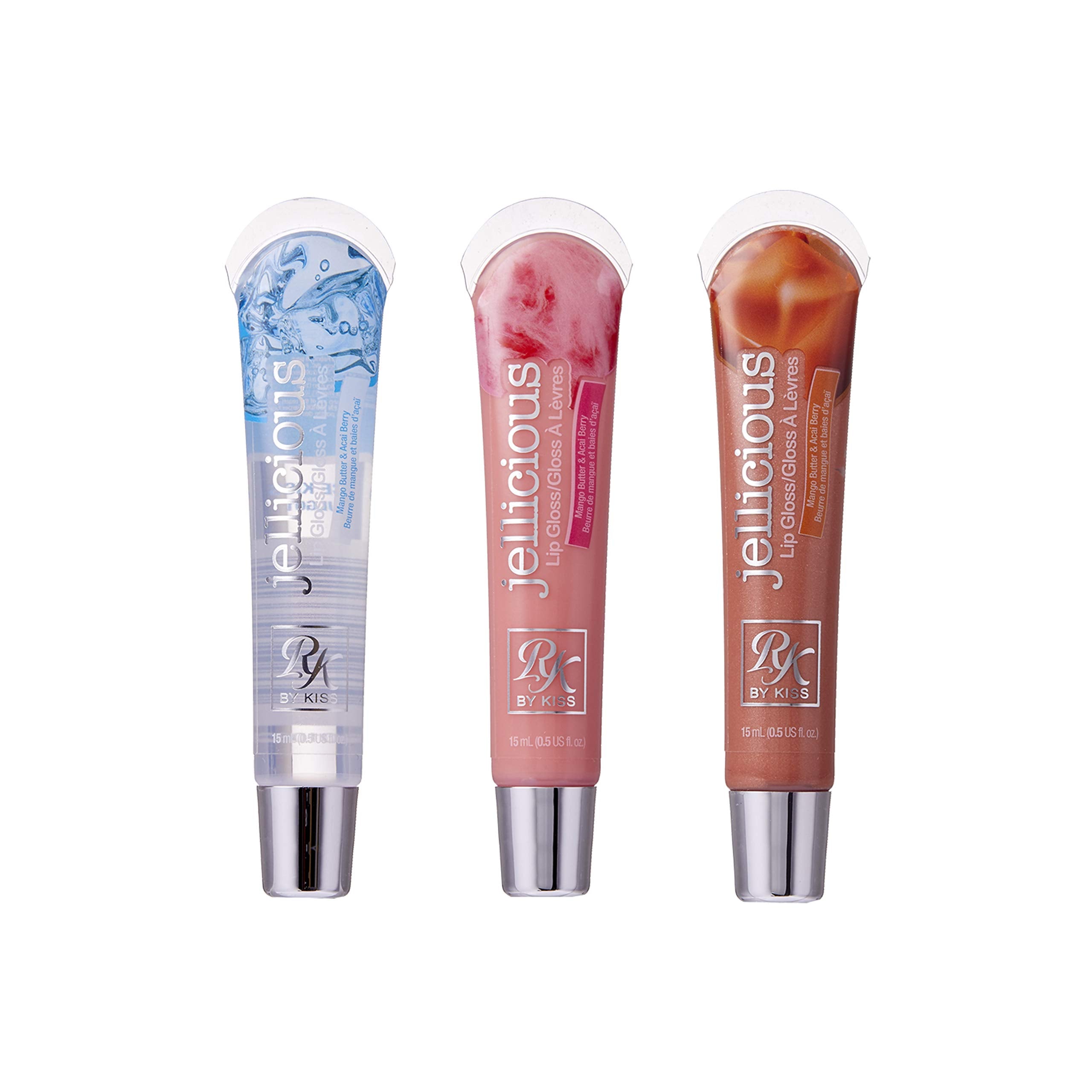 Ruby Kisses Jellicious Mouth Watering Lip Gloss (Jlg01&Jlg04&Jlg05)