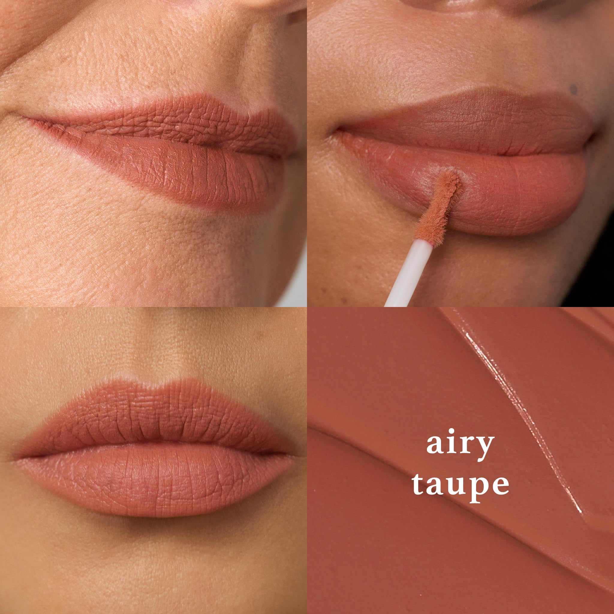 Julep It'S Whipped Matte Lip Mousse - Airy Taupe - Long-Lasting Liquid Lipstick - Non-Drying Velvety Finish - Moisturizing Shea