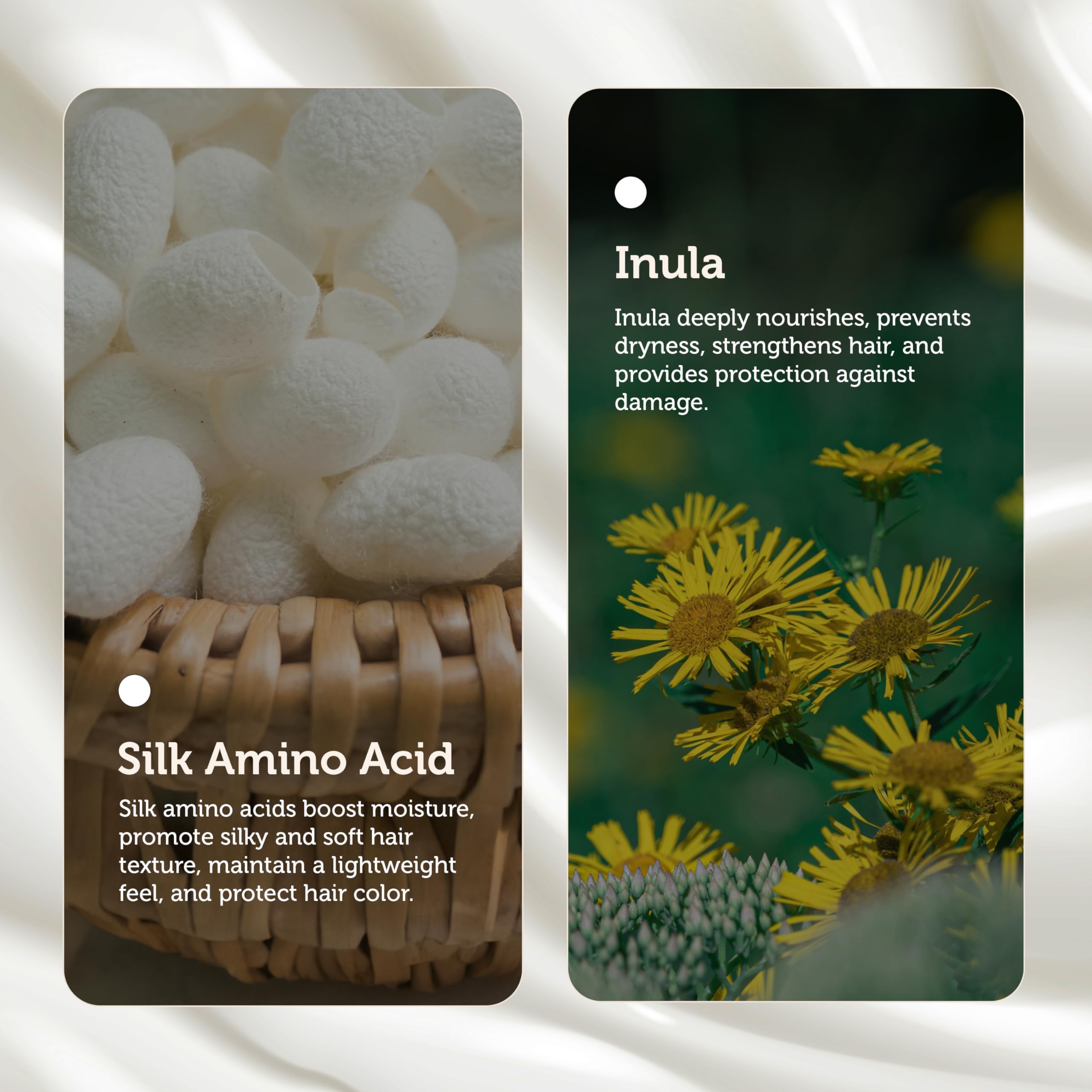 E.Fek.Tiv Beauty Inula Plus Silk Amino Acids Leave In Conditioner-Deeply Nourishes Hair-Provides A Boost Of Moisture-Leaves Tres