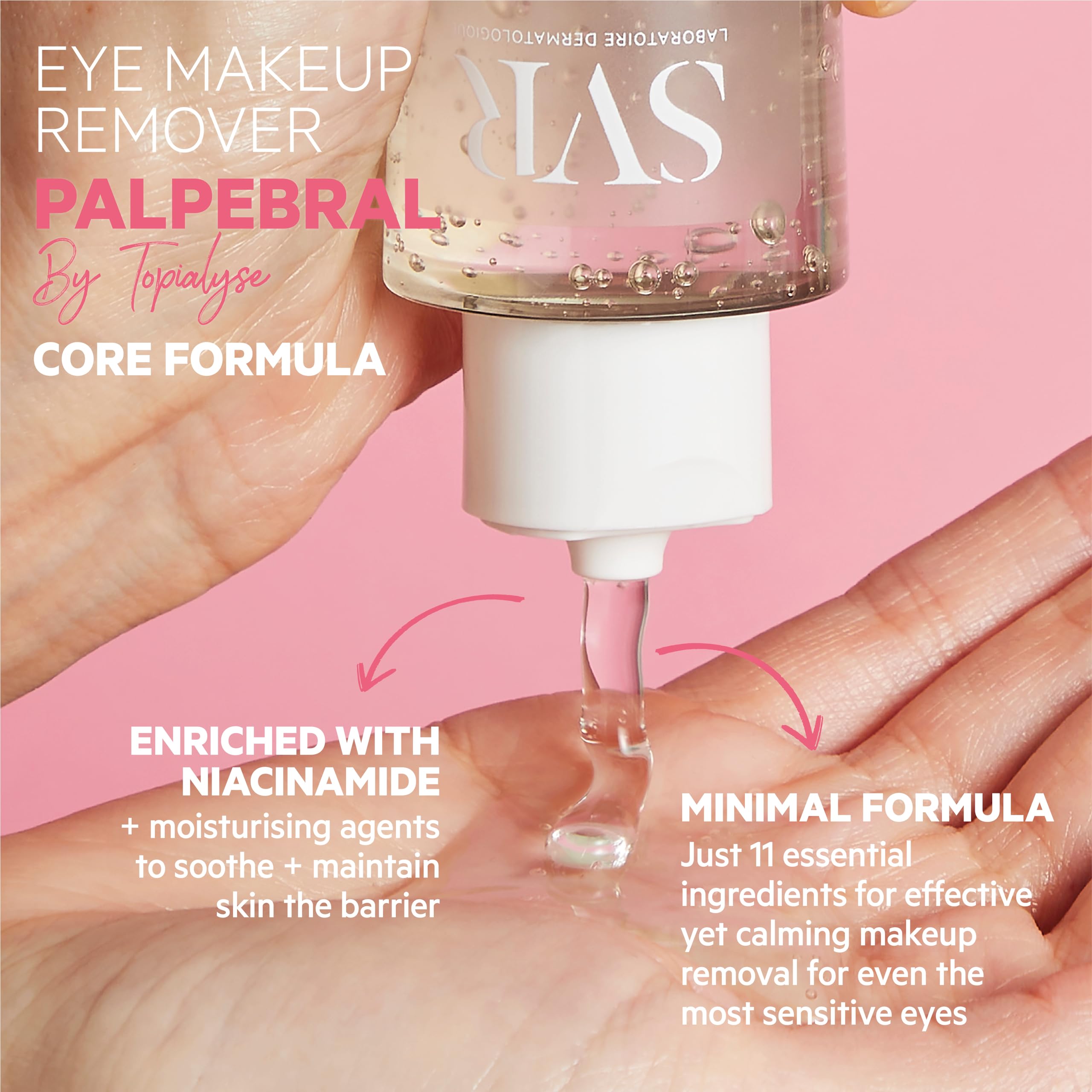 Svr Palpebral By Topialyse Eye Makeup Remover 4.3 Fl.Oz.