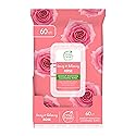 Petal Fresh Pure Brightening Rose Makeup Removing, Cleansing Towelettes, Gentle Face Wipes, Daily Cleansing, Vegan And Cruelty F