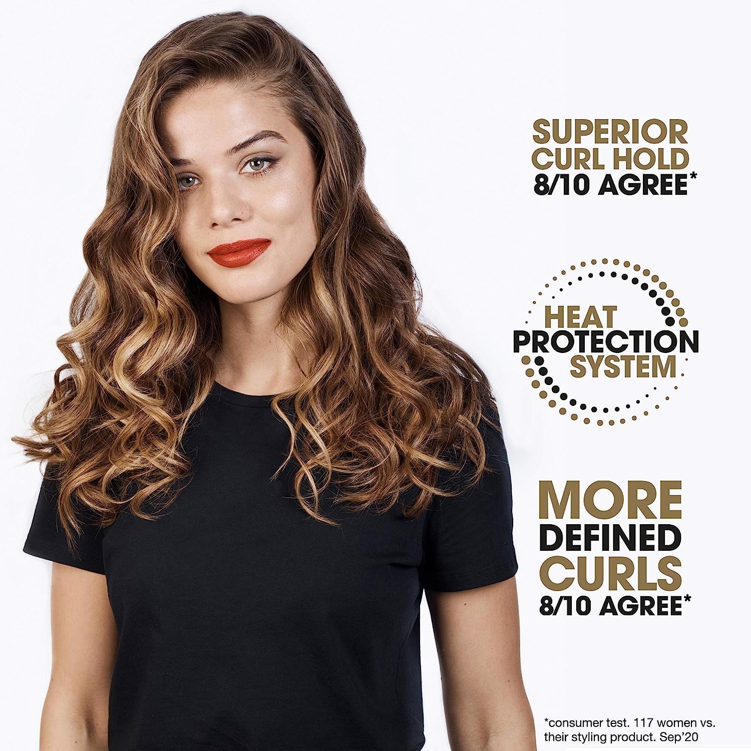 Ghd Curly Ever After Heat Protectant For Hair - Curl Hold Spray For Hair Styling, Heat Protection System For Higher Definition,