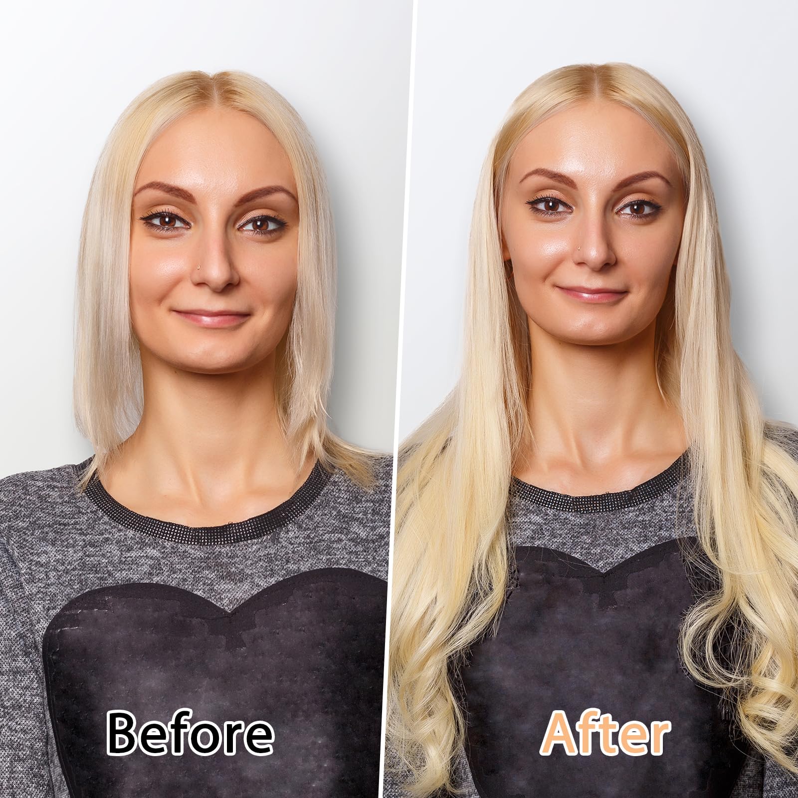 200Pcs Hair Extentions Beads 4Mm Silicone Lined Micro Beads With Pulling Hook Needle, Bead Device Tool Kits For Hair Extensions(