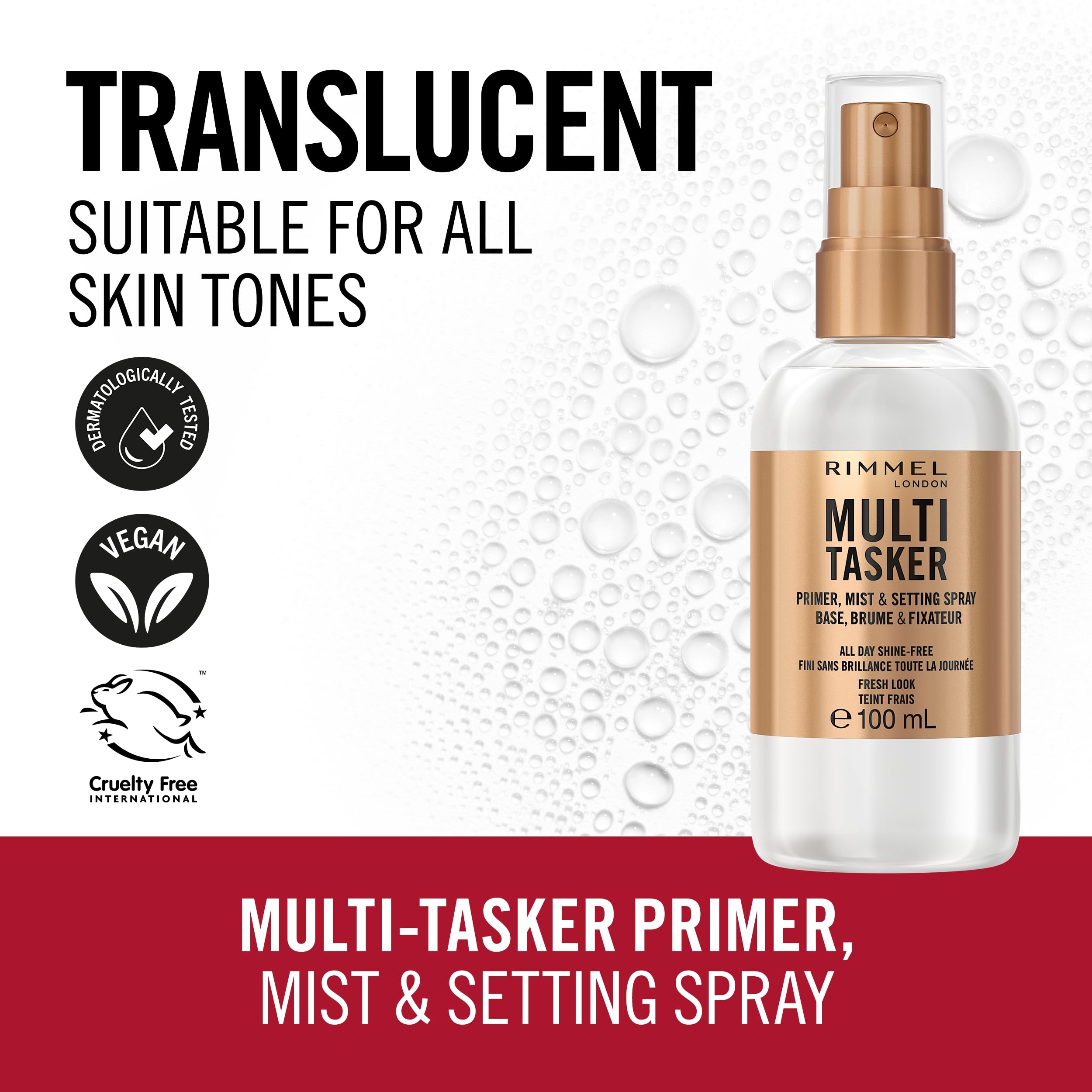 Rimmel Multi-Tasker Setting Spray 3.3 fl oz (Pack of 1)