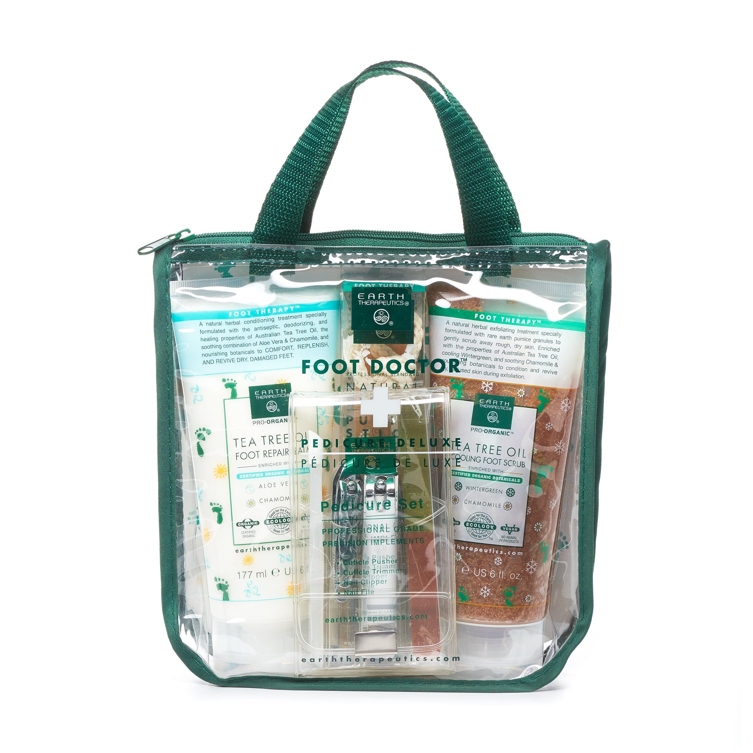 Earth Therapeutics Foot Doctor Pedicure Deluxe Kit