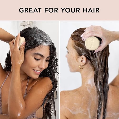 Kitsch Rice Bar Shampoo And Conditioner Bar For Hair Growth  Made In Us  Holiday Gift  Rice Shampoo Bar & Conditioner Bar For St