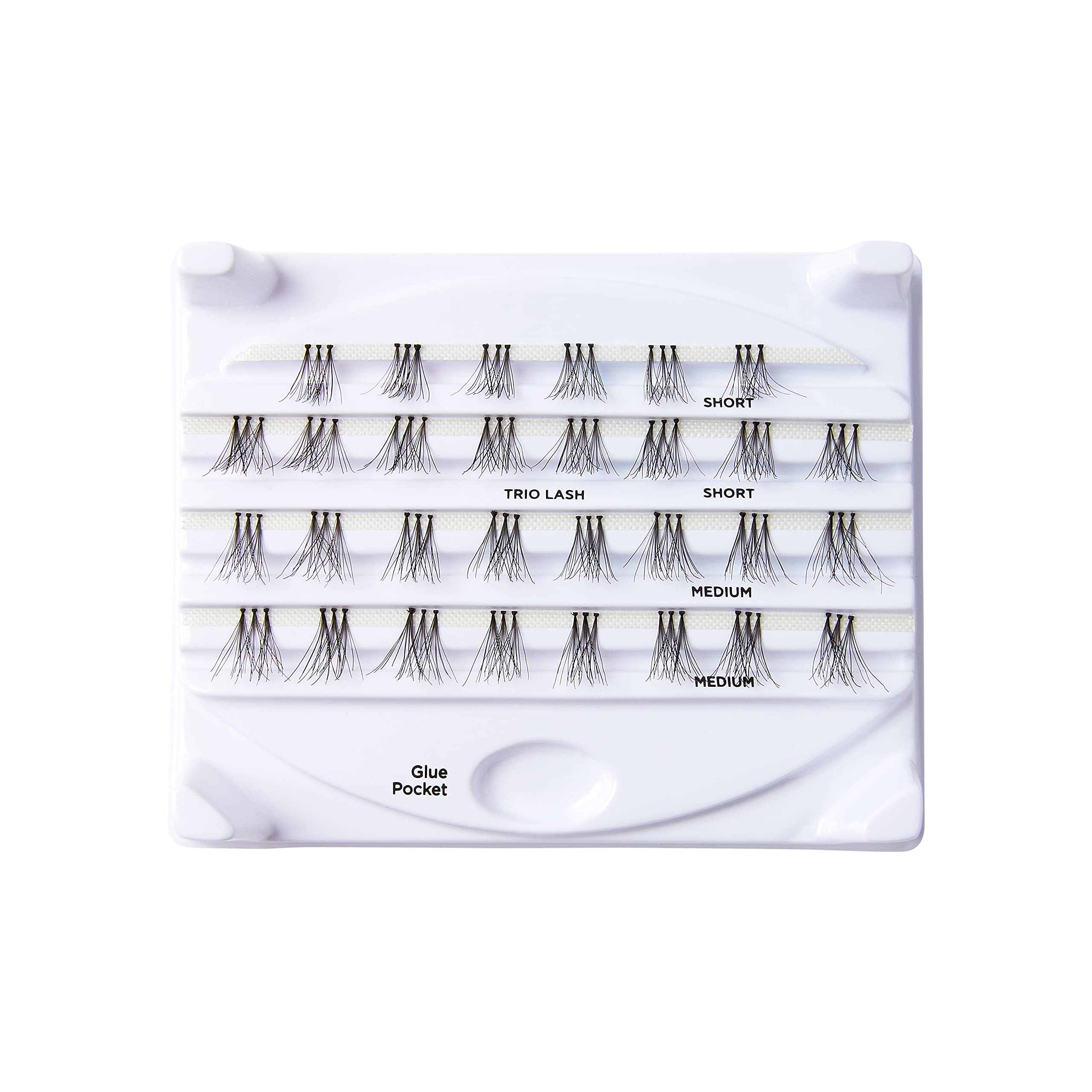 I-Envy By Kiss Trio Lash Classic Medium 30 Lashes Natural Style 3X Faster Easier Application