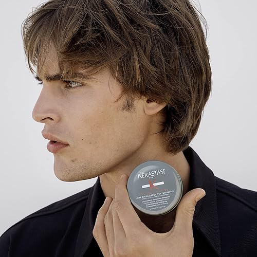 KERASTASE genesis Homme cire dEpaisseur Texturisante Wax Pomade  Light-hold Wax Pomade for Men  Provides Texture & Thickness  Fo