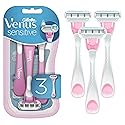 Gillette Venus Sensitive Women'S Disposable Razors - Single Package Of 3 Razors ( Packaging May Vary )
