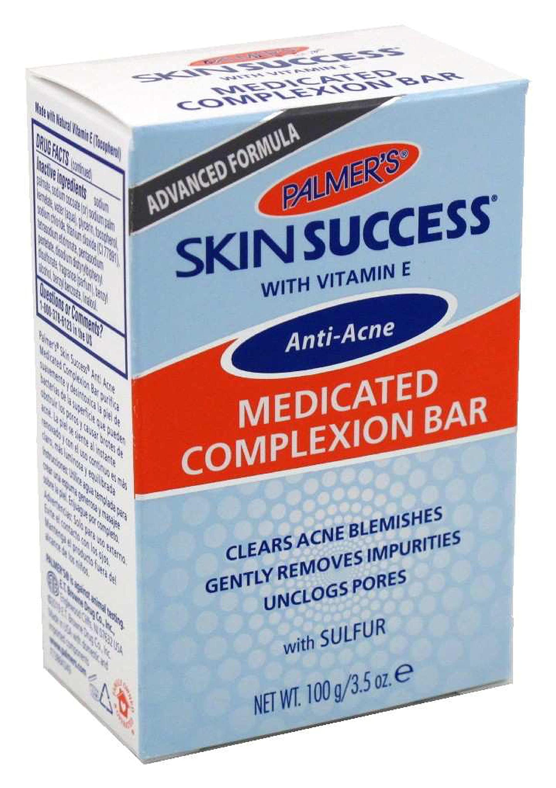 Palmer's Skin Success Anti-Acne Medicated Complexion Bar - 3.50 oz