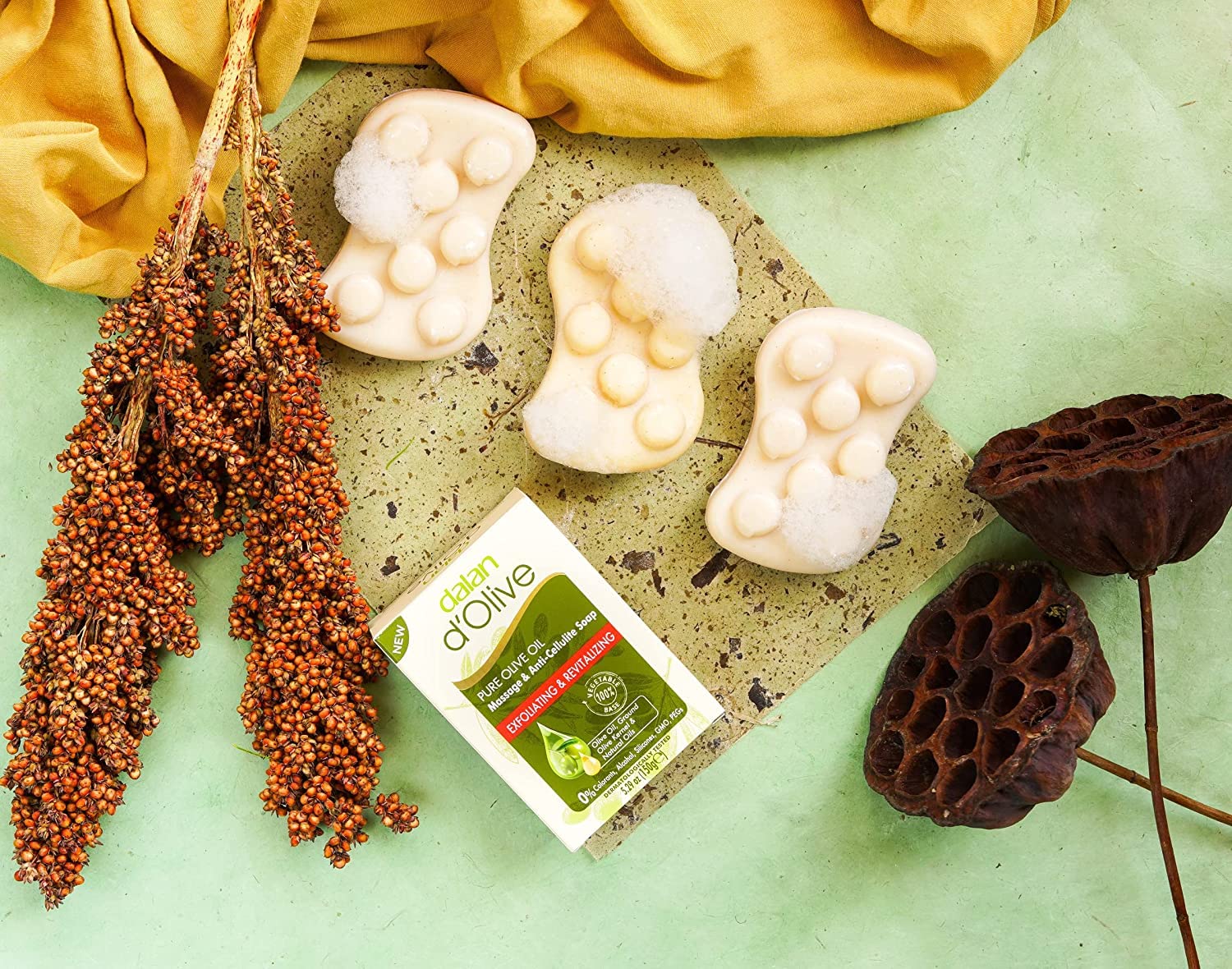 Massage & Anti-Cellulite Soap Exfoliating & Revitalizing