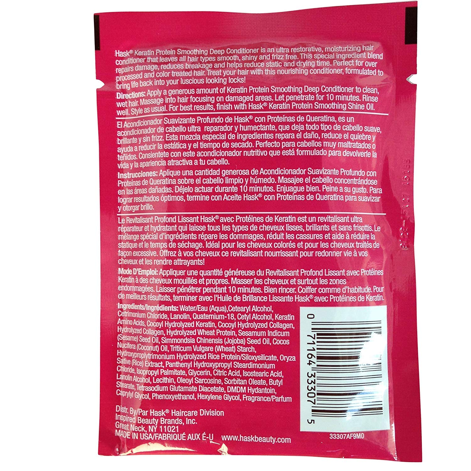 Hask Packettes Keratin Protein Condition (12 Pieces)