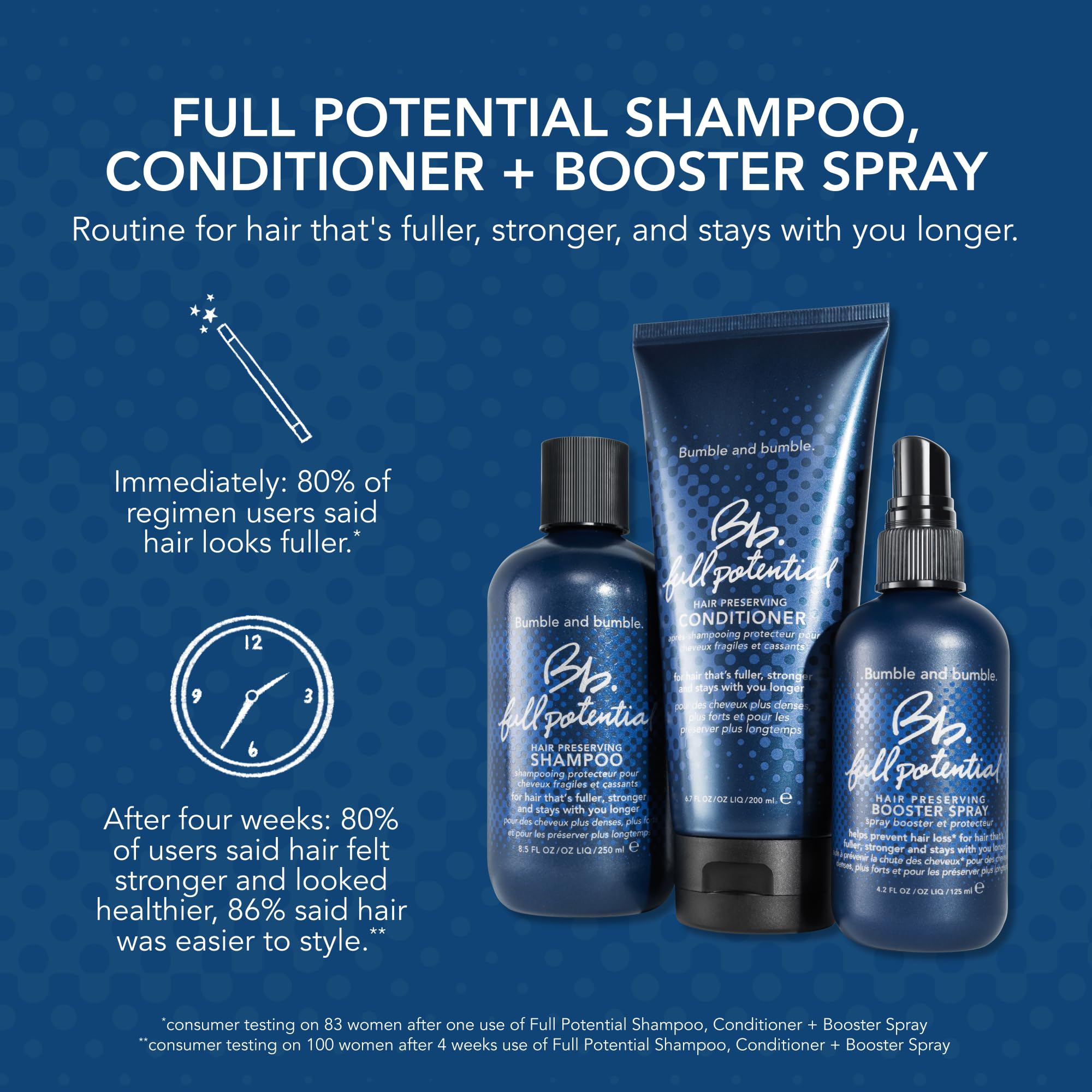Bumble and bumble. Full Potential Hair Preserving Conditioner | Strengthening + Prevents Breakage | For Fuller, Stronger Hair, 6