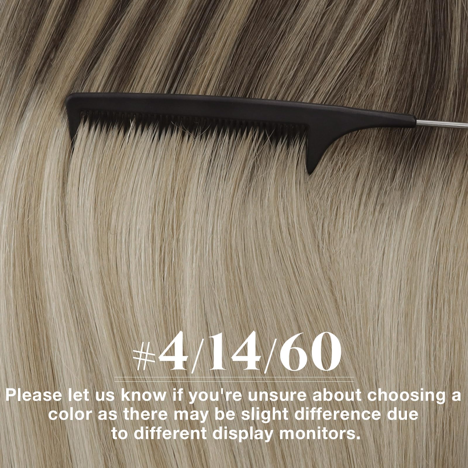 Ve Sunny 22 Inch Tape In Extensions Brown Ombre Human Hair Extensions Tape Ins Long Hair Tape In Hair Extensions Dark Brown Ombr