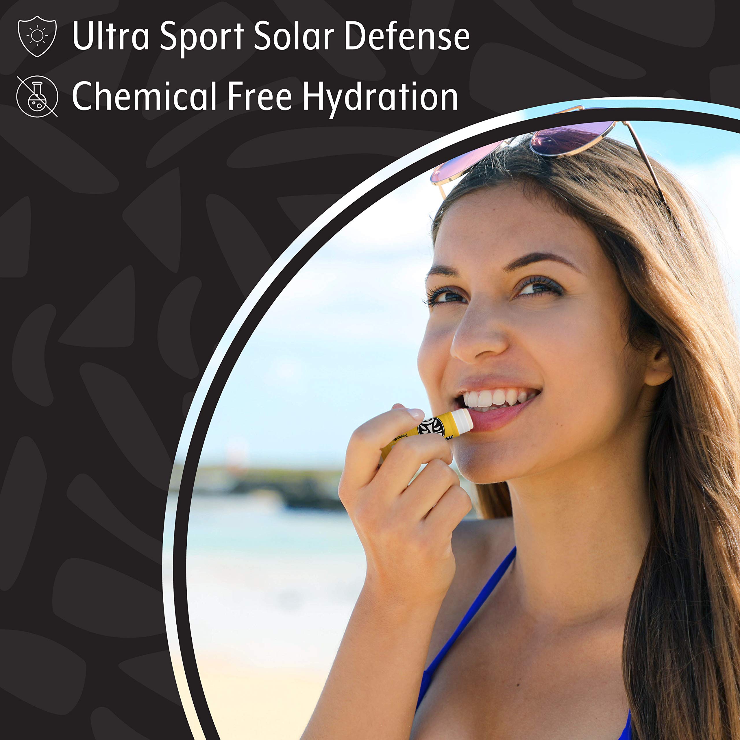 Headhunter Mango Sport Chapstick Sunscreen Spf 30, Natural Mineral Lip Balm For Sun Protection, Waterproof Lip Sunscreen For Ult