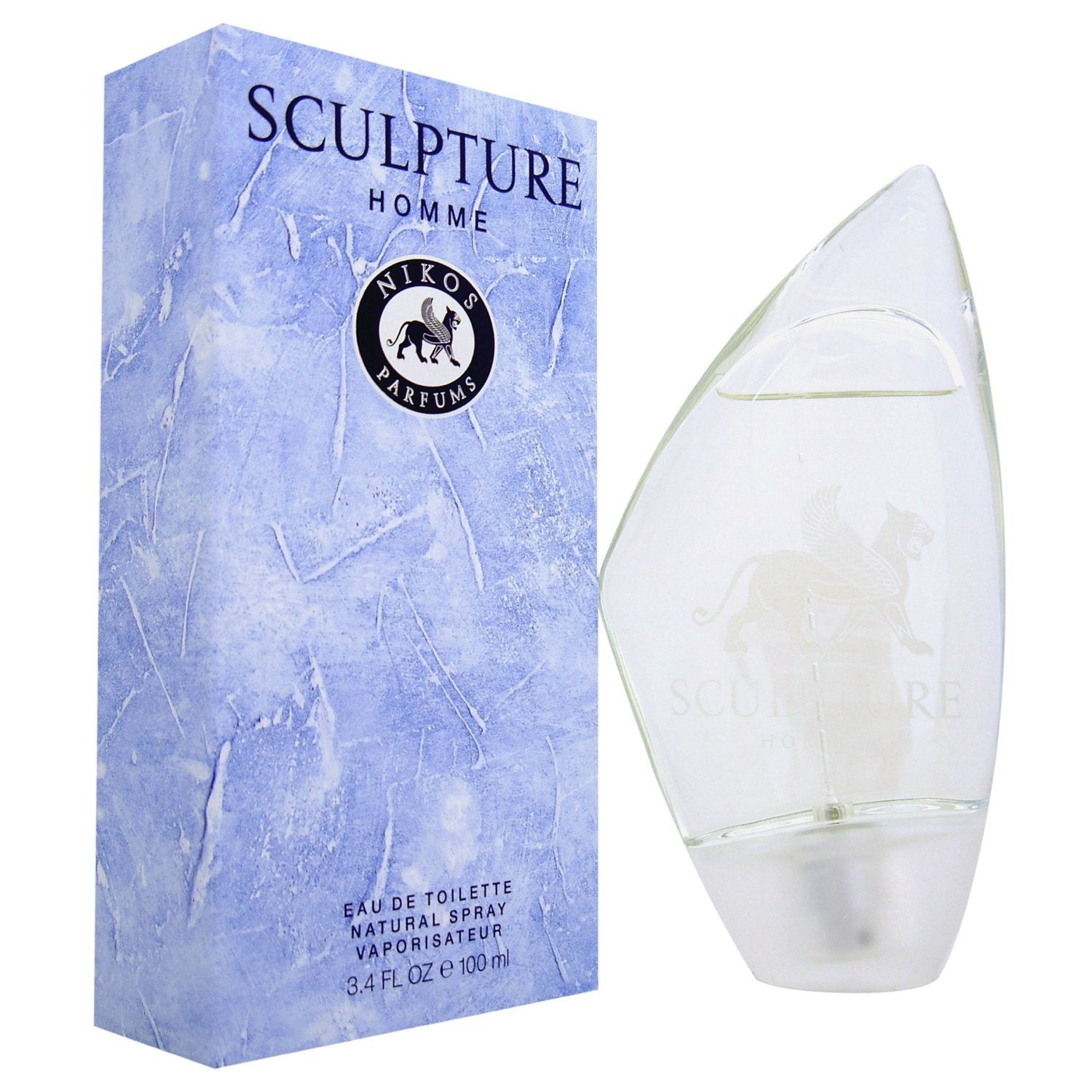 Nikos Sculpture Homme For Men Eau De Toilette Spray, 34 Ounces